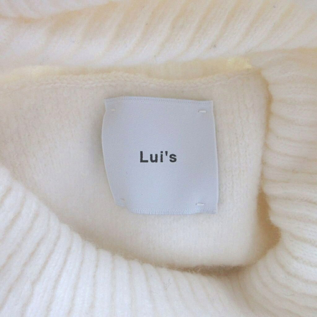 ブランド古着の買取販売ベクトルの【中古】ルイス Lui's ニット セーター F オフホワイト 無地 タートルネック 長袖 /NP ■ECA005 レディース 【ベクトル 古着】 260515｜アングル3
