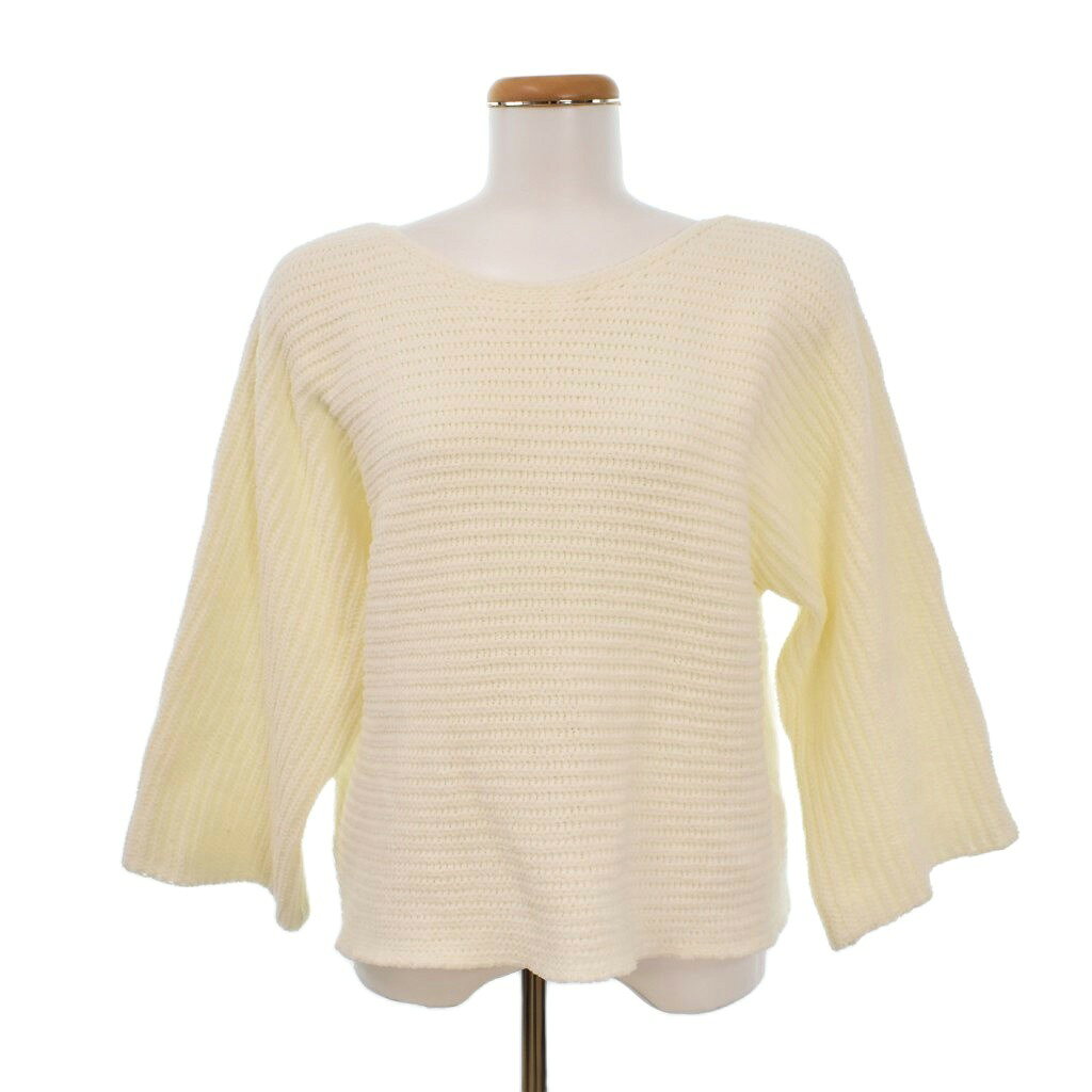 【中古】ロペピクニック ROPE Picnic モール ニット セーター 長袖 38 白 ホワイト ■GY59 レディース 【ベクトル 古着】 260515 auc-vector-20932034 ブランド古着の買取販売ベクトル パッケージ画像