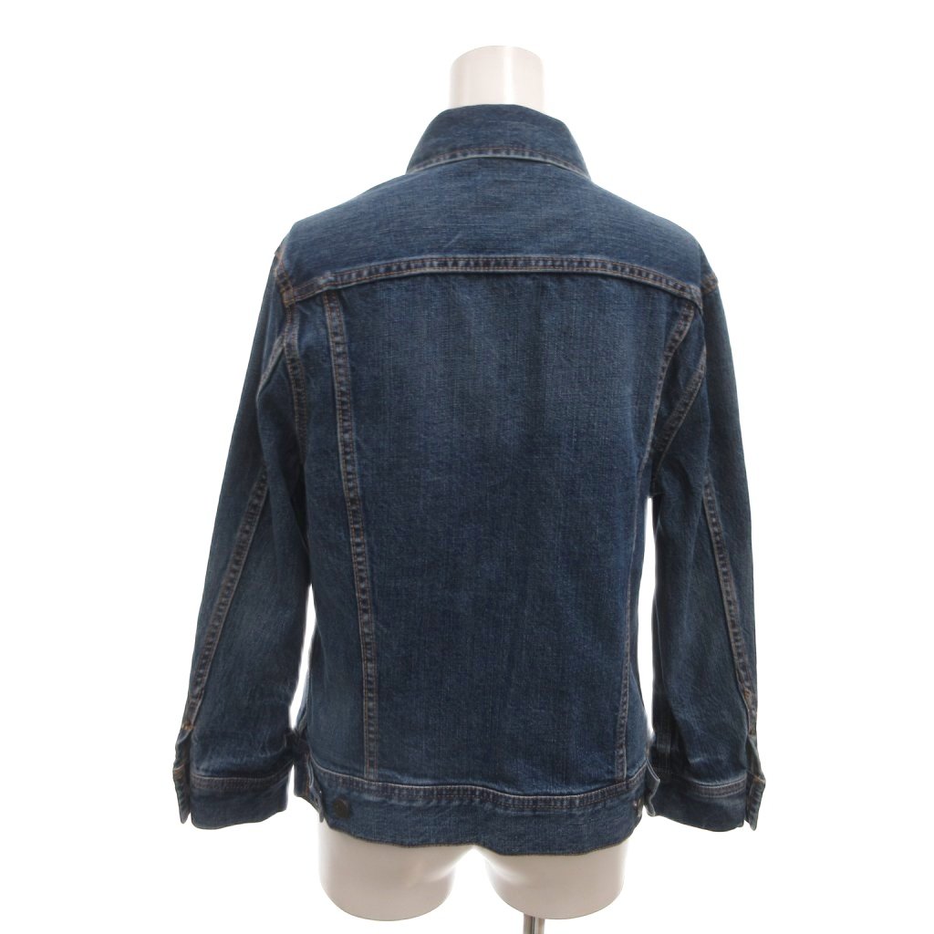【中古】ミラオーウェン Mila Owen デニムジャケット Gジャン オレンジステッチ 1 インディゴブルー /MX レディース 【ベクトル 古着】 260604 auc-vector-21009055 ブランド古着の買取販売ベクトル サンプル画像2