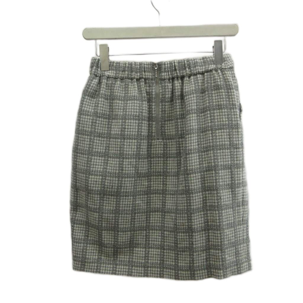 【中古】ロペピクニック ROPE Picnic タイトスカート 36 グレー チェック柄 ミニ丈 ひざ丈 /RN ■ECB005 レディース 【ベクトル 古着】 260528 auc-vector-20984898 ブランド古着の買取販売ベクトル サンプル画像2