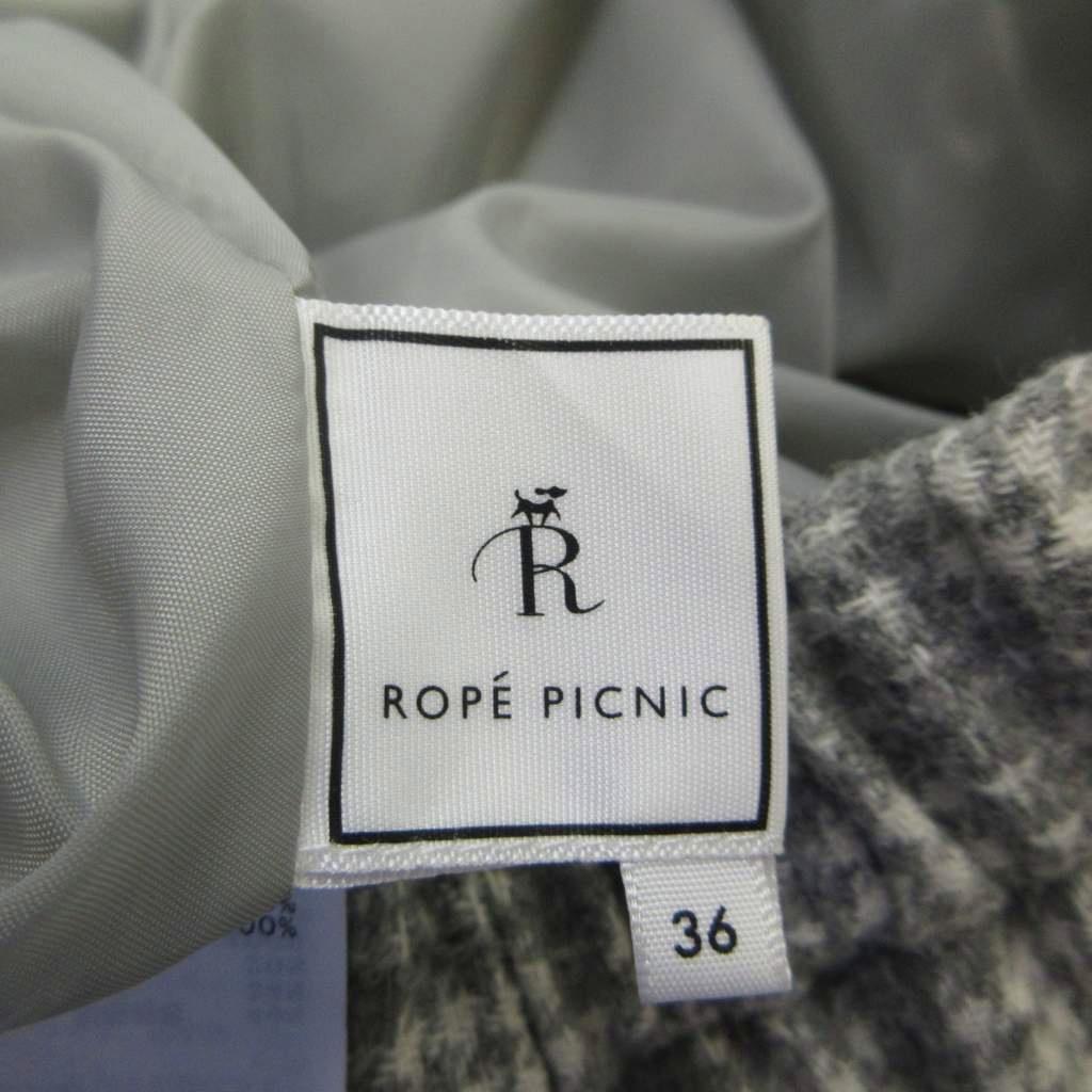 【中古】ロペピクニック ROPE Picnic タイトスカート 36 グレー チェック柄 ミニ丈 ひざ丈 /RN ■ECB005 レディース 【ベクトル 古着】 260528 auc-vector-20984898 ブランド古着の買取販売ベクトル サンプル画像3