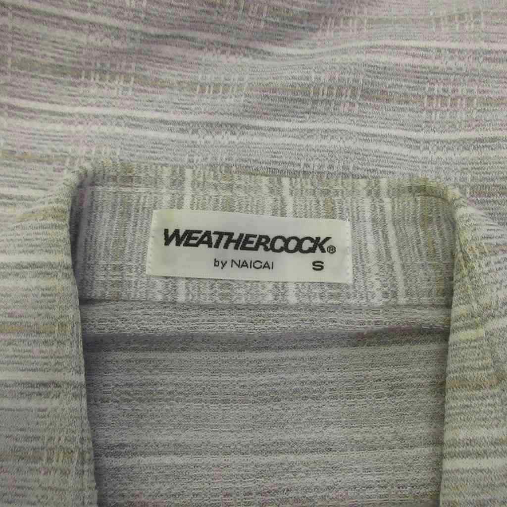 【中古】ウェザーコック バイ ナイガイ WEATHERCOCK by NAICAI 半袖ポロシャツ 麻 ...