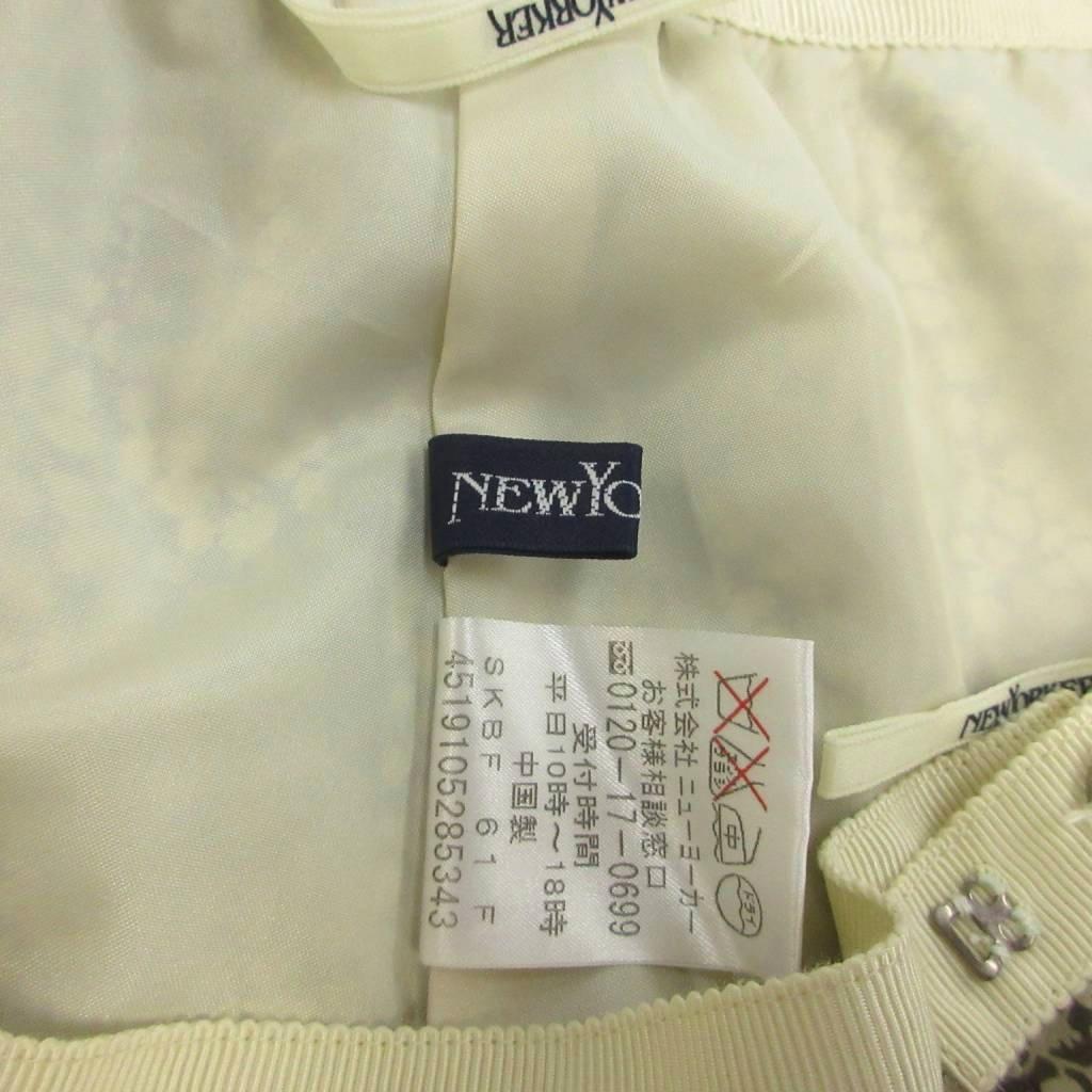 【中古】ニューヨーカー NEWYORKER 花柄フレアスカート 9 アイボリー グレージュ 花柄 ロング丈 /SH ■ECB005 レディース 【ベクトル 古着】 260531 auc-vector-21003156 ブランド古着の買取販売ベクトル サンプル画像3