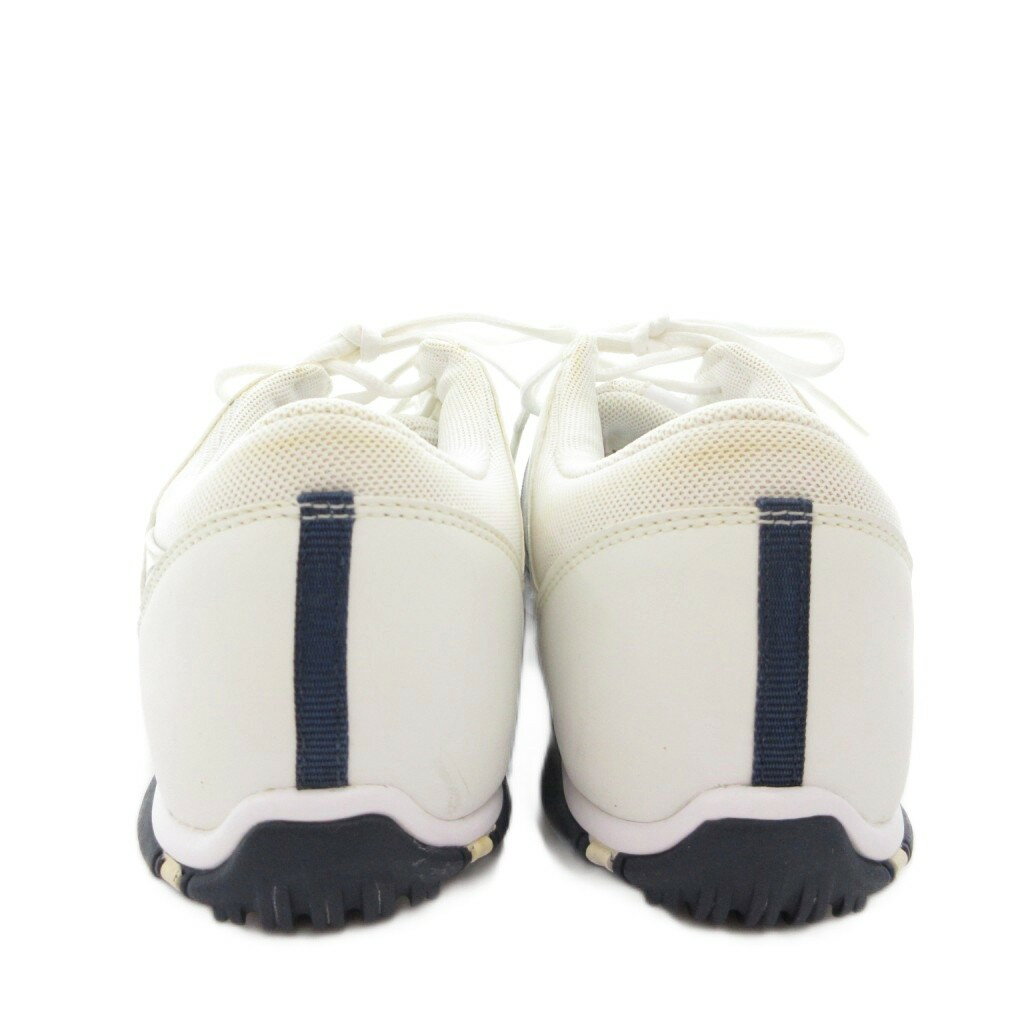 【中古】ナイキ NIKE ゴルフシューズ 靴 23.5 白 ホワイト スパイク 418356-164 /N...