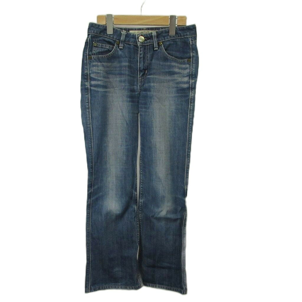 [Used] Levi's Ladies Style Denim Jeans, 29-inch, Indigo, Straight Fit, Solid Color, Full Length, ECA006 /SH ■ECA006 Women's [Vector Used Clothing] 260612