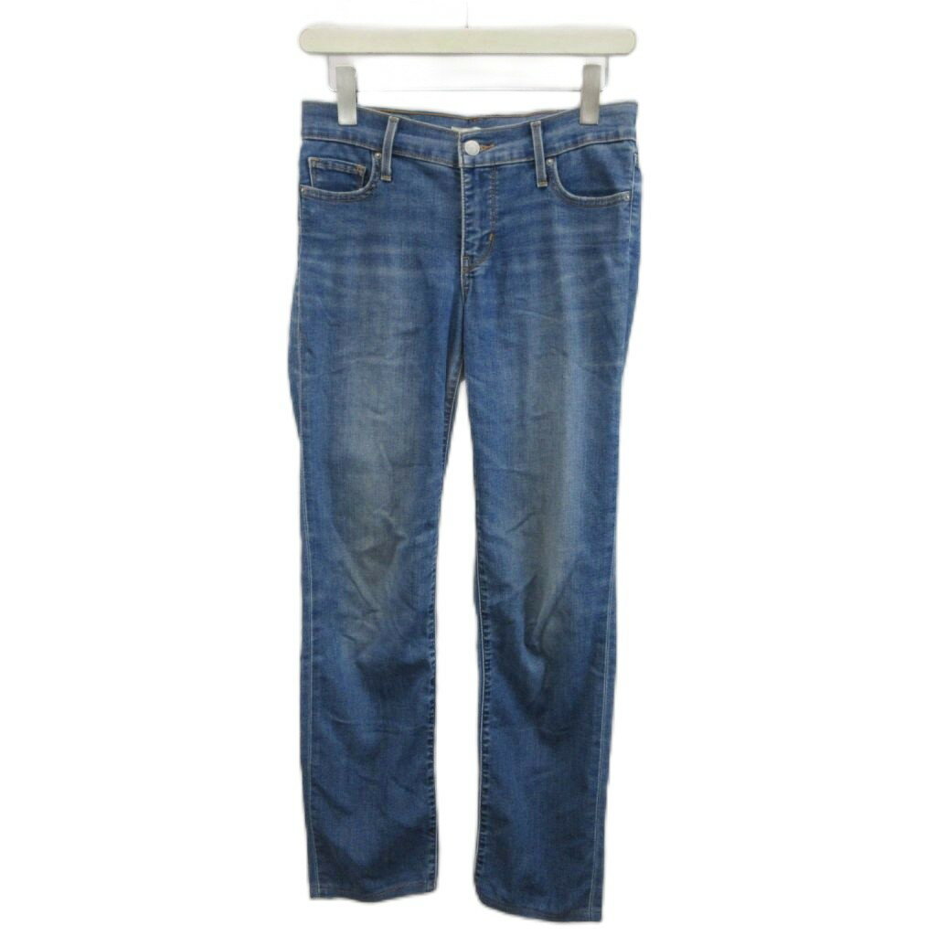 [Used] Levi's denim jeans, size 26, blue, straight leg /RN ■ECA006 Women's [Vector Used Clothing] 260611