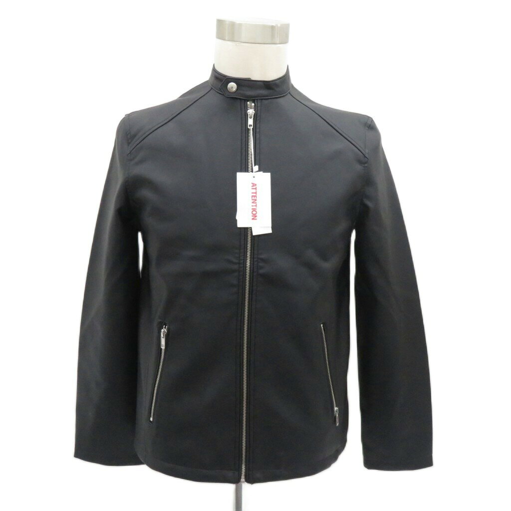 新品未使用半額】ATTENTION 黒革ジャン 楽天市場】nylaus ライダースの通販