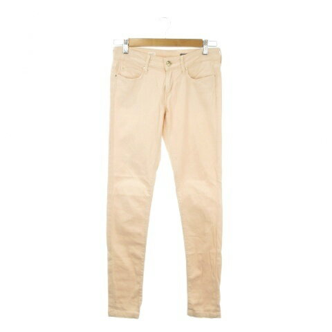 トミーヒルフィガー TOMMY HILFIGER MILAN SLIM FIT デニム ジーンズ 26 ピンク 無地 スキニー /AO32 ■GY70 レディース  260624