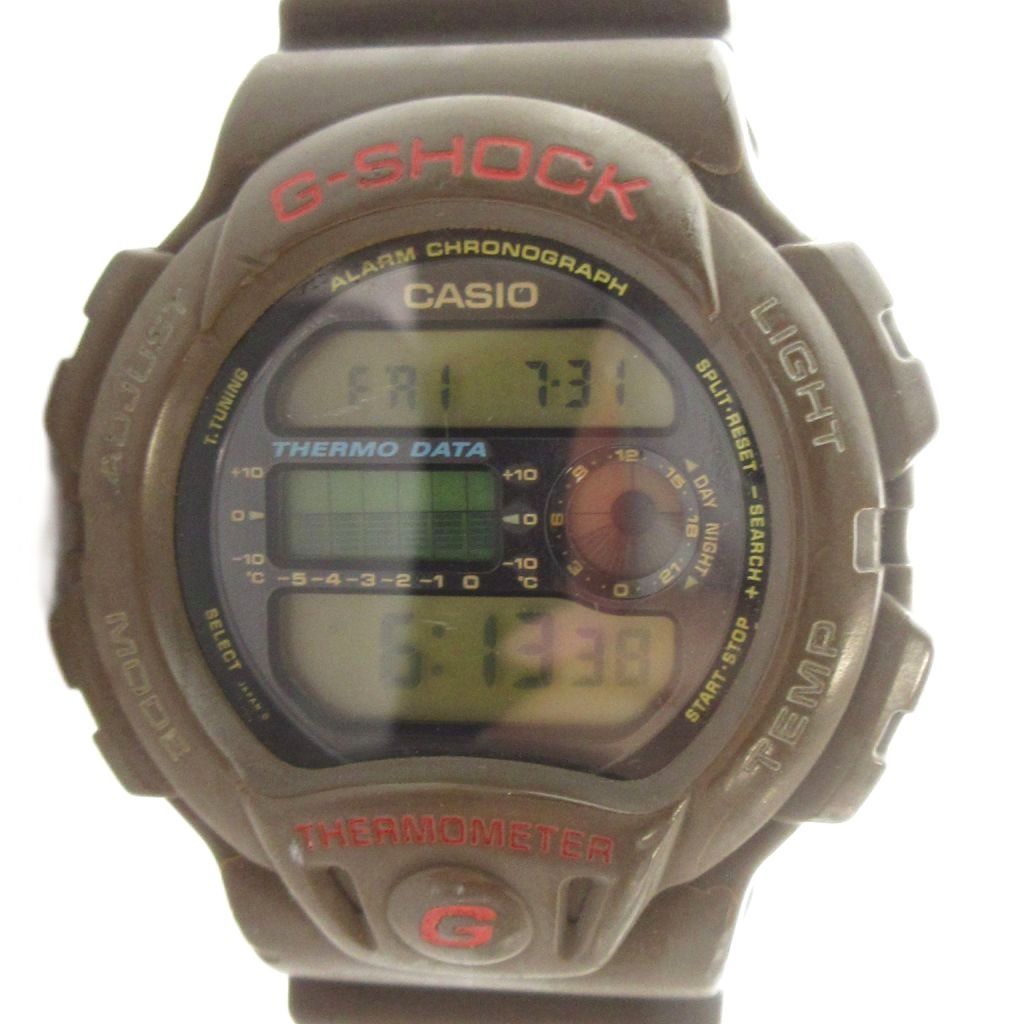 CASIO DW6100GJ-5B ベゼル ベルト ブラウン カシオGショック 楽天市場