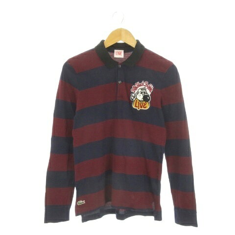 【中古】ラコステ ライブ Lacoste L!VE ポロシャツ 3 紺 ネイビー ワイン ボーダー柄 襟付き 長袖 /CK4 ■ECB006 メンズ 【ベクトル 古着】 260630ブランドラコステ ライブ Lacoste L!VE表記サイズ3実寸サイズ肩幅：40cm　身幅：45cm　着丈：66cm　袖丈：63.5cm　　素材綿色紺 ネイビー ワイン状態多少の使用感は見受けられますが、傷や汚れはなく、問題なくご使用いただける商品です ※あくまでも中古品ですので掲載写真や記載内容をご確認いただき、ご理解の上ご購入ください。商品のお問い合わせの回答を休止しております。＊各商品ページの商品詳細等をご確認の上ご購入ください。【中古】ラコステ ライブ Lacoste L!VE ポロシャツ 3 紺 ネイビー ワイン ボーダー柄 襟付き 長袖 /CK4 ■ECB006 メンズ 【ベクトル 古着】 260630状態ランク　”A”詳細については、下記および「状態ランクについて」ページをご覧ください。未使用・新品の商品ほぼ新品同様の商品使用感が少なく、かなり状態の良い商品使用感はあるが、傷や汚れの少ない商品使用感の他、傷や汚れが見られる商品かなり大きな傷みがある難あり商品※S〜CランクはUSED品となりますので、使用感をご理解の上でご入札下さい。状態ランクについてinformationブランドラコステ ライブ Lacoste L!VE表記サイズ3実寸サイズ肩幅：40cm　身幅：45cm　着丈：66cm　袖丈：63.5cm　　素材綿色紺 ネイビー ワイン状態多少の使用感は見受けられますが、傷や汚れはなく、問題なくご使用いただける商品です ※あくまでも中古品ですので掲載写真や記載内容をご確認いただき、ご理解の上ご購入ください。商品のお問い合わせの回答を休止しております。＊各商品ページの商品詳細等をご確認の上ご購入ください。本商品は一点物です他サイトや店舗にて販売している商品です。多少のお時間差にて欠品になることもございます。予めご了承頂ますようお願い致します。ベクトル・サイズガイドはこちらこの商品と同じブランドの商品を見る