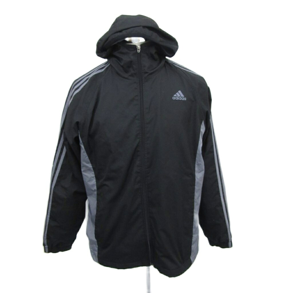 【中古】アディダス adidas スポーツウエア ウインドブレーカージャケット ミドル丈 L 黒 ブラック フード付き /SM2 ■ECB006 メンズ 【ベクトル 古着】 260709ブランドアディダス adidas表記サイズL実寸サイズ身幅：59cm　着丈：72cm　ゆき丈：89cm　　素材表地 ポリエステル 裏地 ポリエステル色黒仕様若干厚手 ジップアップ状態前身頃に2か所に薄汚れがあります。 その他に目立ったダメージはなく、問題なくご使用いただける商品です。 ※あくまでも中古品ですので掲載写真や記載内容をご確認いただき、ご理解の上ご購入ください。備考アディダスジャパン株式会社 商品のお問い合わせの回答を休止しております。＊各商品ページの商品詳細等をご確認の上ご購入ください。【中古】アディダス adidas スポーツウエア ウインドブレーカージャケット ミドル丈 L 黒 ブラック フード付き /SM2 ■ECB006 メンズ 【ベクトル 古着】 260709状態ランク　”AB”詳細については、下記および「状態ランクについて」ページをご覧ください。未使用・新品の商品ほぼ新品同様の商品使用感が少なく、かなり状態の良い商品使用感はあるが、傷や汚れの少ない商品使用感の他、傷や汚れが見られる商品かなり大きな傷みがある難あり商品※S〜CランクはUSED品となりますので、使用感をご理解の上でご入札下さい。状態ランクについてinformationブランドアディダス adidas表記サイズL実寸サイズ身幅：59cm　着丈：72cm　ゆき丈：89cm　　素材表地 ポリエステル 裏地 ポリエステル色黒仕様若干厚手 ジップアップ状態前身頃に2か所に薄汚れがあります。 その他に目立ったダメージはなく、問題なくご使用いただける商品です。 ※あくまでも中古品ですので掲載写真や記載内容をご確認いただき、ご理解の上ご購入ください。備考アディダスジャパン株式会社 商品のお問い合わせの回答を休止しております。＊各商品ページの商品詳細等をご確認の上ご購入ください。本商品は一点物です他サイトや店舗にて販売している商品です。多少のお時間差にて欠品になることもございます。予めご了承頂ますようお願い致します。ベクトル・サイズガイドはこちらこの商品と同じブランドの商品を見る
