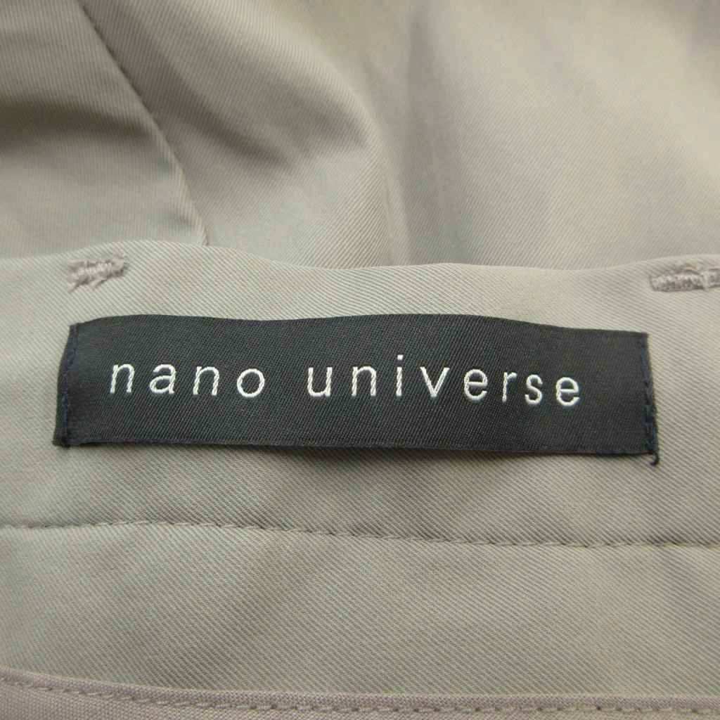 【中古】ナノユニバース nano universe テーパードパンツ スラックス S グレージュ 無地 長ズボン ウエストゴム /NP ■ECC006 レディース 【ベクトル 古着】 260627 auc-vector-21067537 ブランド古着の買取販売ベクトル サンプル画像3