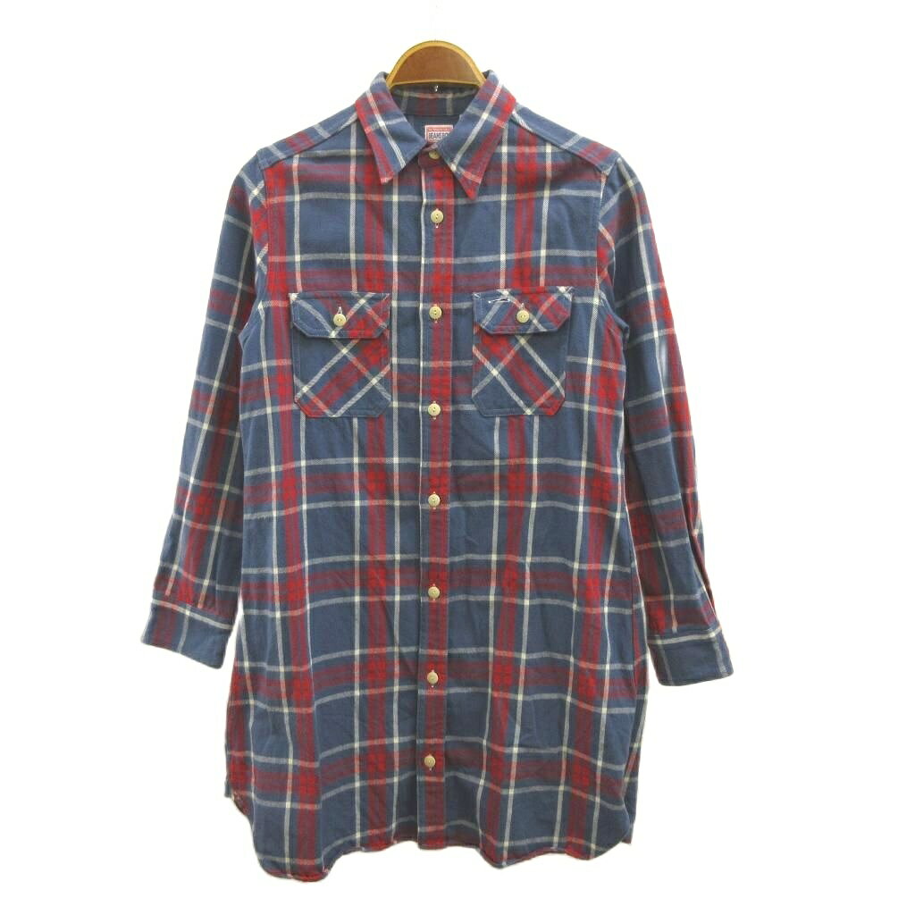 【中古】ビームスボーイ BEAMS BOY シャツ ブラウス 青 ブルー チェック柄 長袖 胸ポケット /MD ■ECC006 レディース 【ベクトル 古着】 260623ブランドビームスボーイ BEAMS BOY表記サイズサイズなし（実寸サイズをご確認下さい）実寸サイズ肩幅：38cm　身幅：46cm　着丈：82cm　袖丈：56cm　　素材表地：綿 裏地：ポリエステル、ナイロン色青 ブルー状態使用感が少なく、かなり状態の良い商品です。 ※あくまでも中古品ですので掲載写真や記載内容をご確認いただき、ご理解の上ご購入ください。付属品替えボタン備考（株）ビームス商品のお問い合わせの回答を休止しております。＊各商品ページの商品詳細等をご確認の上ご購入ください。【中古】ビームスボーイ BEAMS BOY シャツ ブラウス 青 ブルー チェック柄 長袖 胸ポケット /MD ■ECC006 レディース 【ベクトル 古着】 260623状態ランク　”A”詳細については、下記および「状態ランクについて」ページをご覧ください。未使用・新品の商品ほぼ新品同様の商品使用感が少なく、かなり状態の良い商品使用感はあるが、傷や汚れの少ない商品使用感の他、傷や汚れが見られる商品かなり大きな傷みがある難あり商品※S〜CランクはUSED品となりますので、使用感をご理解の上でご入札下さい。状態ランクについてinformationブランドビームスボーイ BEAMS BOY表記サイズサイズなし（実寸サイズをご確認下さい）実寸サイズ肩幅：38cm　身幅：46cm　着丈：82cm　袖丈：56cm　　素材表地：綿 裏地：ポリエステル、ナイロン色青 ブルー状態使用感が少なく、かなり状態の良い商品です。 ※あくまでも中古品ですので掲載写真や記載内容をご確認いただき、ご理解の上ご購入ください。付属品替えボタン備考（株）ビームス商品のお問い合わせの回答を休止しております。＊各商品ページの商品詳細等をご確認の上ご購入ください。本商品は一点物です他サイトや店舗にて販売している商品です。多少のお時間差にて欠品になることもございます。予めご了承頂ますようお願い致します。ベクトル・サイズガイドはこちらこの商品と同じブランドの商品を見る