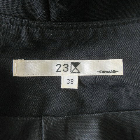 【中古】23区 オンワード樫山 スカート 38 黒 ブラック ミディ丈 マーメイド /CK47 ■ECB006 レディース 【ベクトル 古着】 260701 auc-vector-21070253 ブランド古着の買取販売ベクトル サンプル画像3