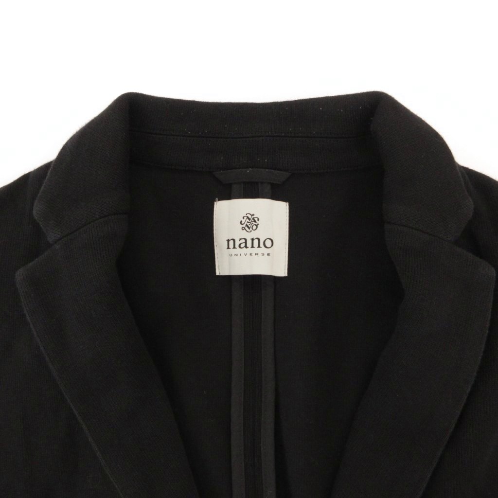 【中古】ナノユニバース nano universe テーラードジャケット M 黒 ブラック 2つボタン /SC ■GY70 レディース 【ベクトル 古着】 260703 auc-vector-21096865 ブランド古着の買取販売ベクトル サンプル画像3