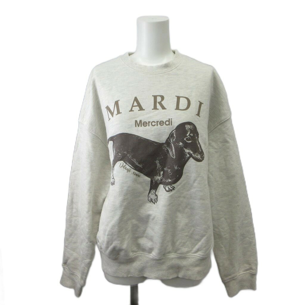 【中古】マルディメクルディ Mardi Mercrediスウェットシャツ ダンジ スウェットプルオーバー one オートミール 長袖 /RY ■GY53 レディース 【ベクトル 古着】 260702表記サイズone実寸サイズ肩幅：56cm　身幅：54cm　着丈：58cm　袖丈：52cm　　素材綿色オートミール状態使用感が少なく、かなり状態の良い商品です。 ※あくまでも中古品ですので掲載写真や記載内容をご確認いただき、ご理解の上ご購入ください。備考SCREENSHOT 品番:なし商品のお問い合わせの回答を休止しております。＊各商品ページの商品詳細等をご確認の上ご購入ください。【中古】マルディメクルディ Mardi Mercrediスウェットシャツ ダンジ スウェットプルオーバー one オートミール 長袖 /RY ■GY53 レディース 【ベクトル 古着】 260702状態ランク　”A”詳細については、下記および「状態ランクについて」ページをご覧ください。未使用・新品の商品ほぼ新品同様の商品使用感が少なく、かなり状態の良い商品使用感はあるが、傷や汚れの少ない商品使用感の他、傷や汚れが見られる商品かなり大きな傷みがある難あり商品※S〜CランクはUSED品となりますので、使用感をご理解の上でご入札下さい。状態ランクについてinformation表記サイズone実寸サイズ肩幅：56cm　身幅：54cm　着丈：58cm　袖丈：52cm　　素材綿色オートミール状態使用感が少なく、かなり状態の良い商品です。 ※あくまでも中古品ですので掲載写真や記載内容をご確認いただき、ご理解の上ご購入ください。備考SCREENSHOT 品番:なし商品のお問い合わせの回答を休止しております。＊各商品ページの商品詳細等をご確認の上ご購入ください。本商品は一点物です他サイトや店舗にて販売している商品です。多少のお時間差にて欠品になることもございます。予めご了承頂ますようお願い致します。ベクトル・サイズガイドはこちらこの商品と同じブランドの商品を見る