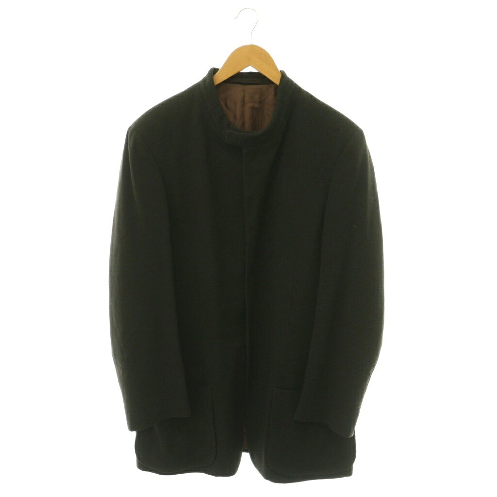 ARMANI COLLEZIONI グラデーションウール ノーカラーコート 楽天市場】ARMANI COLLEZIONI コート（メンズファッション）の通販