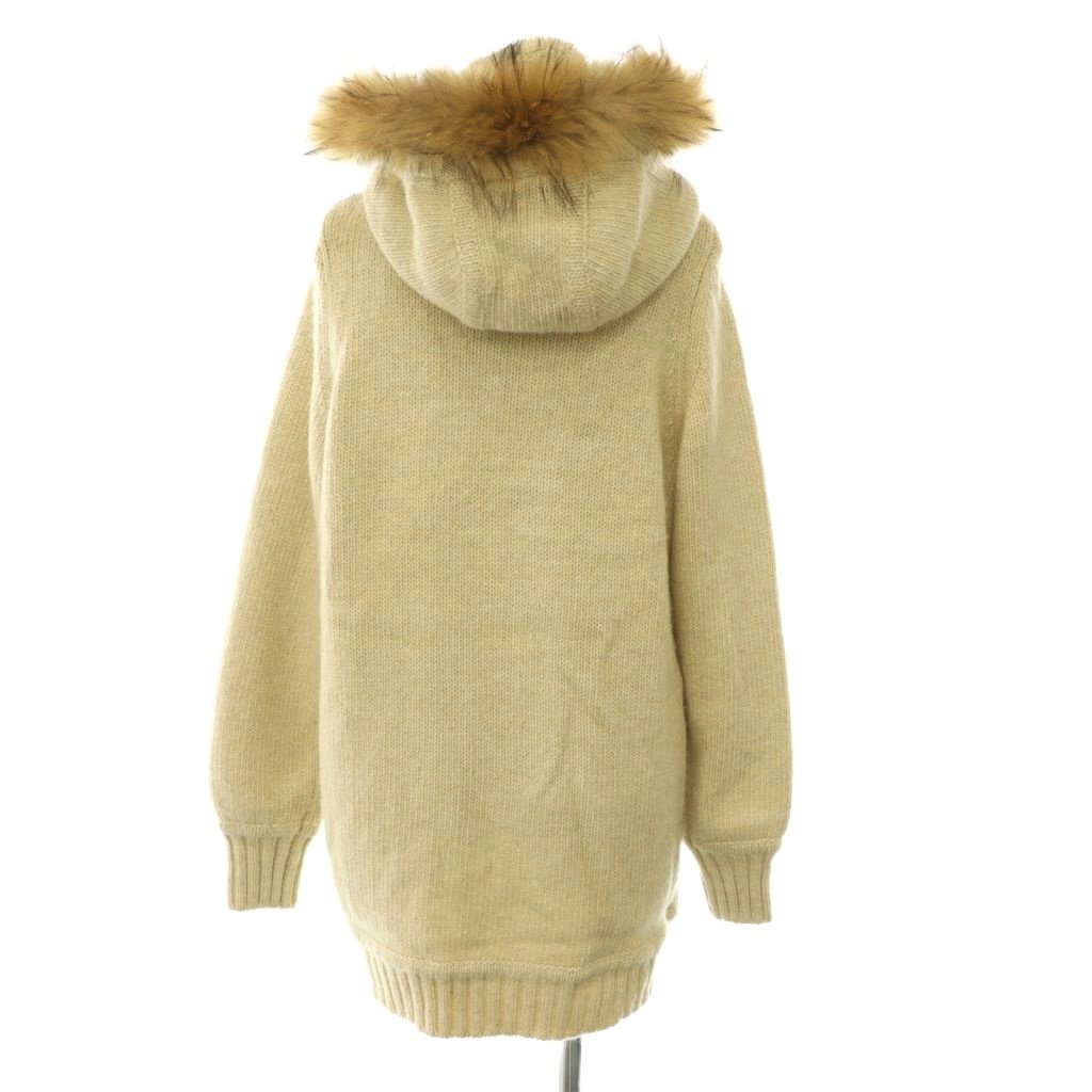 中古 未使用品 バーバリーブルーレーベル BURBERRY BLUE LABEL パーカー ジップアップ ニット カシミヤ混 3 auc-vector-21076882 ブランド古着の買取販売ベクトル サンプル画像2