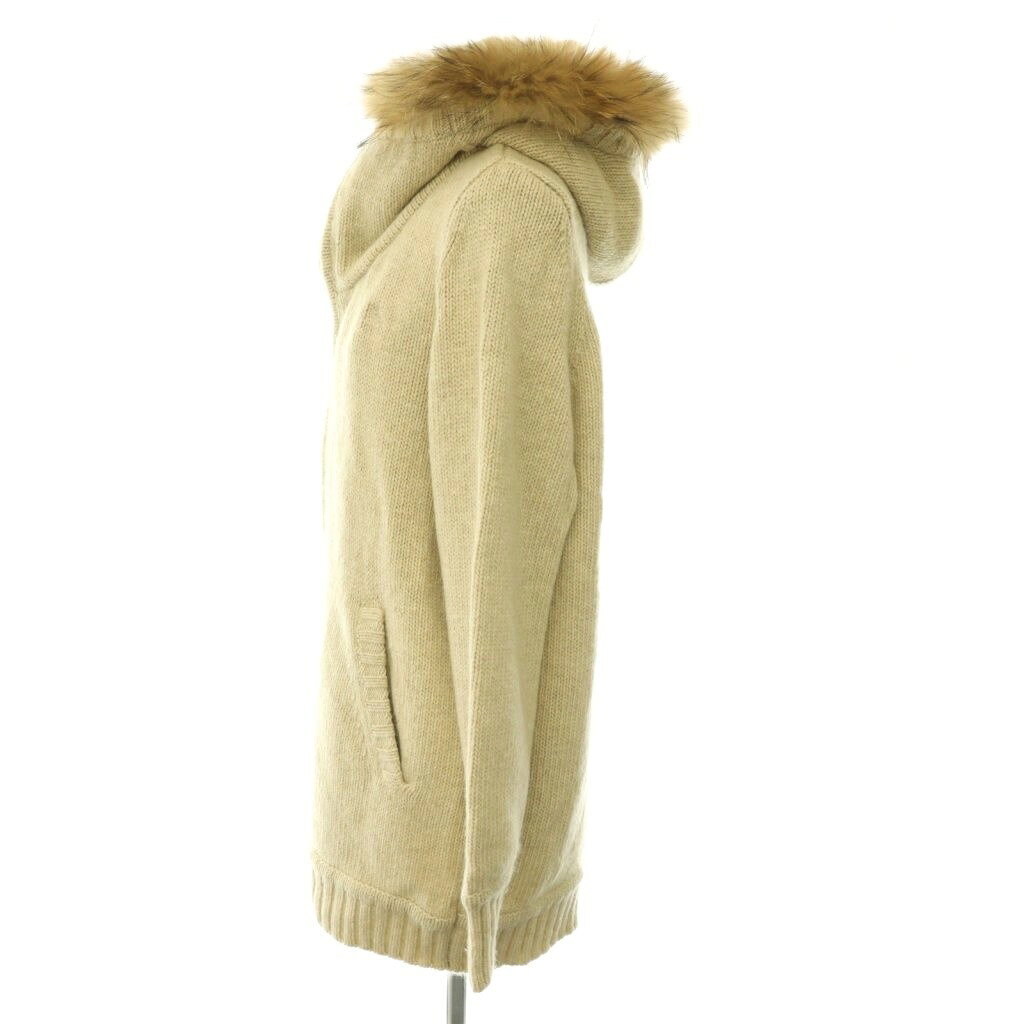 中古 未使用品 バーバリーブルーレーベル BURBERRY BLUE LABEL パーカー ジップアップ ニット カシミヤ混 3 auc-vector-21076882 ブランド古着の買取販売ベクトル サンプル画像3