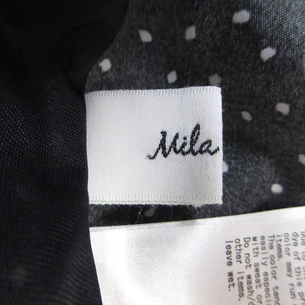 【中古】ミラオーウェン Mila Owen スカート ラップスカート F 黒 ブラック 白 ホワイト ドット柄 ロング丈 /NP ■ECB006 レディース 【ベクトル 古着】 260629 auc-vector-21073178 ブランド古着の買取販売ベクトル サンプル画像3