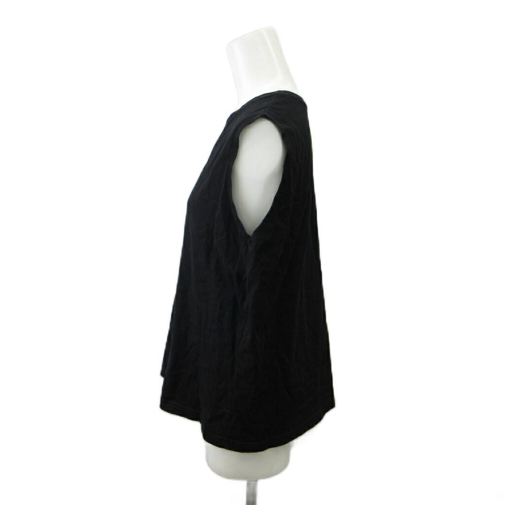 【中古】ミラオーウェン Mila Owen カットソー 1 黒 ブラック 無地 ラウンドネック ノースリーブ /NP ■ECF007 レディース 【ベクトル 古着】 260707 auc-vector-21094326 ブランド古着の買取販売ベクトル サンプル画像2