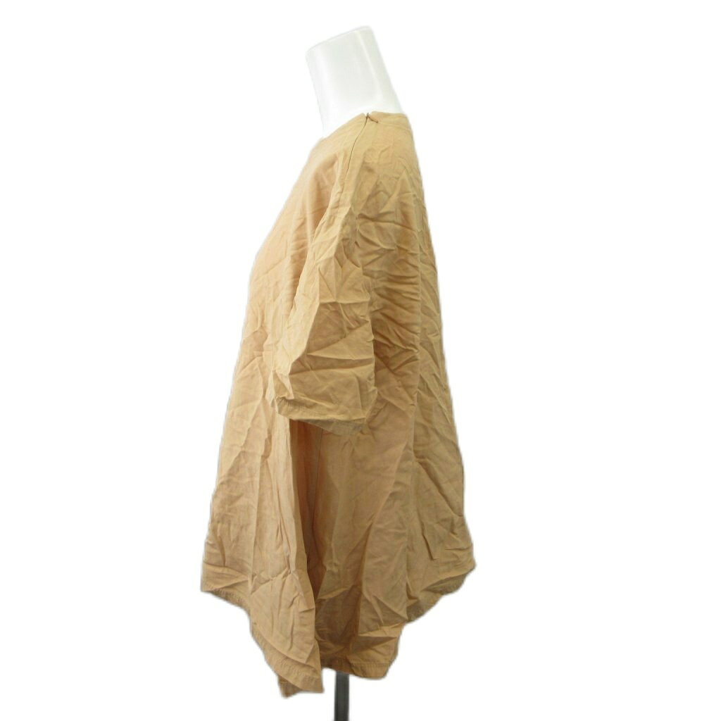 【中古】ミラオーウェン Mila Owen カットソー 0 キャメル 無地 半袖 ラウンドネック /NP ■ECF007 レディース 【ベクトル 古着】 260707 auc-vector-21094336 ブランド古着の買取販売ベクトル サンプル画像2