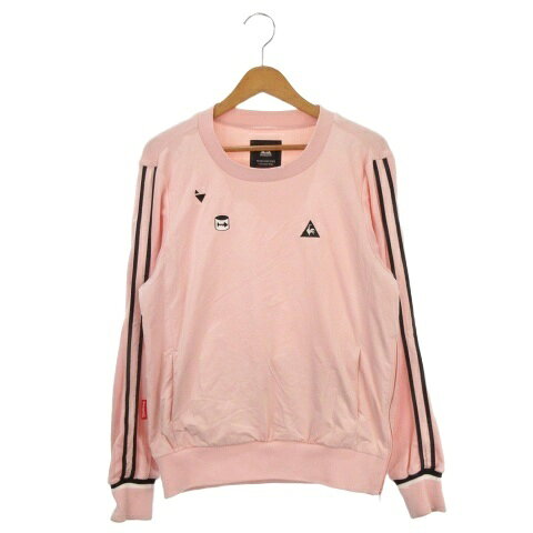 【中古】ルコックスポルティフ le coq sportif GOLF COLLECTION トレーナー ゴルフ L ピンク 長袖 ライン ロゴ フリース切り替え 裏起毛 /AH17 ■ECA007 レディース 【ベクトル 古着】 260722ブランドルコックスポルティフ le coq sportif表記サイズL実寸サイズ肩幅：42cm　身幅：50cm　着丈：64cm　袖丈：62cm　　素材表地 本体 ポリエステル ポリウレタン 前身頃・袖切替部 ポリエステル ナイロン 裏地 ポリエステル 衿・袖口・裾 ポリエステル色ピンク状態袖口に汚れがありますが、その他に目立ったダメージはなく、問題なくご使用いただける商品です。 ※あくまでも中古品ですので掲載写真や記載内容をご確認いただき、ご理解の上ご購入ください。商品のお問い合わせの回答を休止しております。＊各商品ページの商品詳細等をご確認の上ご購入ください。【中古】ルコックスポルティフ le coq sportif GOLF COLLECTION トレーナー ゴルフ L ピンク 長袖 ライン ロゴ フリース切り替え 裏起毛 /AH17 ■ECA007 レディース 【ベクトル 古着】 260722状態ランク　”AB”詳細については、下記および「状態ランクについて」ページをご覧ください。未使用・新品の商品ほぼ新品同様の商品使用感が少なく、かなり状態の良い商品使用感はあるが、傷や汚れの少ない商品使用感の他、傷や汚れが見られる商品かなり大きな傷みがある難あり商品※S〜CランクはUSED品となりますので、使用感をご理解の上でご入札下さい。状態ランクについてinformationブランドルコックスポルティフ le coq sportif表記サイズL実寸サイズ肩幅：42cm　身幅：50cm　着丈：64cm　袖丈：62cm　　素材表地 本体 ポリエステル ポリウレタン 前身頃・袖切替部 ポリエステル ナイロン 裏地 ポリエステル 衿・袖口・裾 ポリエステル色ピンク状態袖口に汚れがありますが、その他に目立ったダメージはなく、問題なくご使用いただける商品です。 ※あくまでも中古品ですので掲載写真や記載内容をご確認いただき、ご理解の上ご購入ください。商品のお問い合わせの回答を休止しております。＊各商品ページの商品詳細等をご確認の上ご購入ください。本商品は一点物です他サイトや店舗にて販売している商品です。多少のお時間差にて欠品になることもございます。予めご了承頂ますようお願い致します。ベクトル・サイズガイドはこちらこの商品と同じブランドの商品を見る