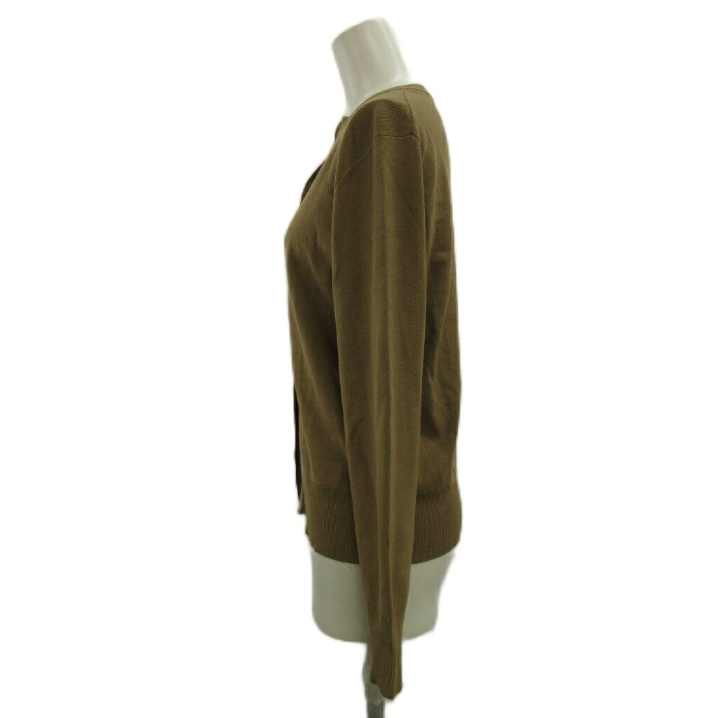 【中古】ミラオーウェン Mila Owen カーディガン ニット 長袖 クルーネック 0 茶色 ブラウン /XZ ■GY70 レディース 【ベクトル 古着】 260709 auc-vector-21104684 ブランド古着の買取販売ベクトル サンプル画像2