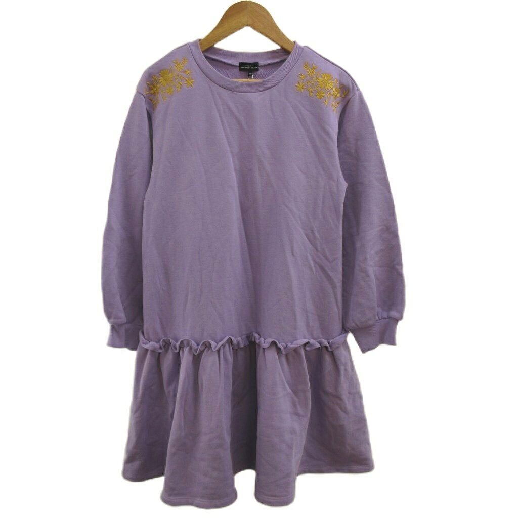 【中古】未使用品 グリーンレーベルリラクシング ユナイテッドアローズ green label relaxing ワンピース スウェット 140 紫 パープル 花柄刺繍 ラウンドネック 長袖 /NP ■GY70 キッズ 【ベクトル 古着】 260716ブランドグリーンレーベルリラクシング ユナイテッドアローズ green label relaxing表記サイズ140実寸サイズ肩幅：42cm　身幅：43cm　袖丈：47cm　総丈：84cm　　素材綿色紫 パープル仕様裏地なし状態未使用品です。 ※未使用品・新品同様の商品ではございますが、一度は一般の方の手に渡り、個人で保管されていた商品です。また、保管・陳列時の薄いスレなど微細な状態変化が見られる場合がございます。ご理解の上ご購入ください。備考株式会社ユナイテッドアローズ商品のお問い合わせの回答を休止しております。＊各商品ページの商品詳細等をご確認の上ご購入ください。【中古】未使用品 グリーンレーベルリラクシング ユナイテッドアローズ green label relaxing ワンピース スウェット 140 紫 パープル 花柄刺繍 ラウンドネック 長袖 /NP ■GY70 キッズ 【ベクトル 古着】 260716状態ランク　”S”詳細については、下記および「状態ランクについて」ページをご覧ください。未使用・新品の商品ほぼ新品同様の商品使用感が少なく、かなり状態の良い商品使用感はあるが、傷や汚れの少ない商品使用感の他、傷や汚れが見られる商品かなり大きな傷みがある難あり商品※S〜CランクはUSED品となりますので、使用感をご理解の上でご入札下さい。状態ランクについてinformationブランドグリーンレーベルリラクシング ユナイテッドアローズ green label relaxing表記サイズ140実寸サイズ肩幅：42cm　身幅：43cm　袖丈：47cm　総丈：84cm　　素材綿色紫 パープル仕様裏地なし状態未使用品です。 ※未使用品・新品同様の商品ではございますが、一度は一般の方の手に渡り、個人で保管されていた商品です。また、保管・陳列時の薄いスレなど微細な状態変化が見られる場合がございます。ご理解の上ご購入ください。備考株式会社ユナイテッドアローズ商品のお問い合わせの回答を休止しております。＊各商品ページの商品詳細等をご確認の上ご購入ください。本商品は一点物です他サイトや店舗にて販売している商品です。多少のお時間差にて欠品になることもございます。予めご了承頂ますようお願い致します。ベクトル・サイズガイドはこちらこの商品と同じブランドの商品を見る