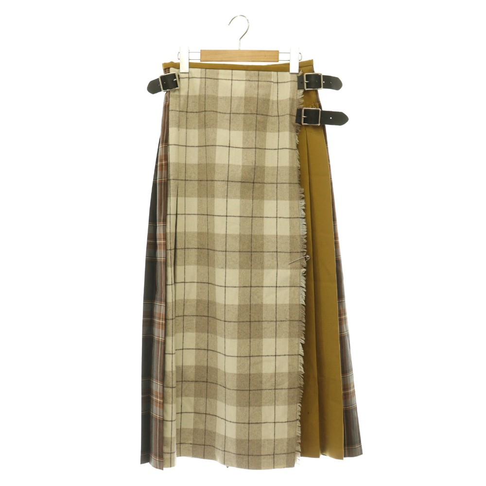 【中古】オニール オブ ダブリン O'NEIL OF DUBLIN チェックラップスカート ロング ウール I42 ベージュ ブラウン /MY ■OS ■GY62 レディース 【ベクトル 古着】 260714ブランドオニール オブ ダブリン O'NEIL OF DUBLIN表記サイズI42実寸サイズウエスト：70cm　ヒップ：90cm　スカート丈：92cm　　素材ウール 別布 ウール ポリエステル ナイロン ベルト 牛革色ベージュ ブラウン状態使用感が少なく、かなり状態の良い商品です。 ※あくまでも中古品ですので掲載写真や記載内容をご確認いただき、ご理解の上ご購入ください。備考・(株)トゥモローランド商品のお問い合わせの回答を休止しております。＊各商品ページの商品詳細等をご確認の上ご購入ください。【中古】オニール オブ ダブリン O'NEIL OF DUBLIN チェックラップスカート ロング ウール I42 ベージュ ブラウン /MY ■OS ■GY62 レディース 【ベクトル 古着】 260714状態ランク　”A”詳細については、下記および「状態ランクについて」ページをご覧ください。未使用・新品の商品ほぼ新品同様の商品使用感が少なく、かなり状態の良い商品使用感はあるが、傷や汚れの少ない商品使用感の他、傷や汚れが見られる商品かなり大きな傷みがある難あり商品※S〜CランクはUSED品となりますので、使用感をご理解の上でご入札下さい。状態ランクについてinformationブランドオニール オブ ダブリン O'NEIL OF DUBLIN表記サイズI42実寸サイズウエスト：70cm　ヒップ：90cm　スカート丈：92cm　　素材ウール 別布 ウール ポリエステル ナイロン ベルト 牛革色ベージュ ブラウン状態使用感が少なく、かなり状態の良い商品です。 ※あくまでも中古品ですので掲載写真や記載内容をご確認いただき、ご理解の上ご購入ください。備考・(株)トゥモローランド商品のお問い合わせの回答を休止しております。＊各商品ページの商品詳細等をご確認の上ご購入ください。本商品は一点物です他サイトや店舗にて販売している商品です。多少のお時間差にて欠品になることもございます。予めご了承頂ますようお願い致します。ベクトル・サイズガイドはこちらこの商品と同じブランドの商品を見る