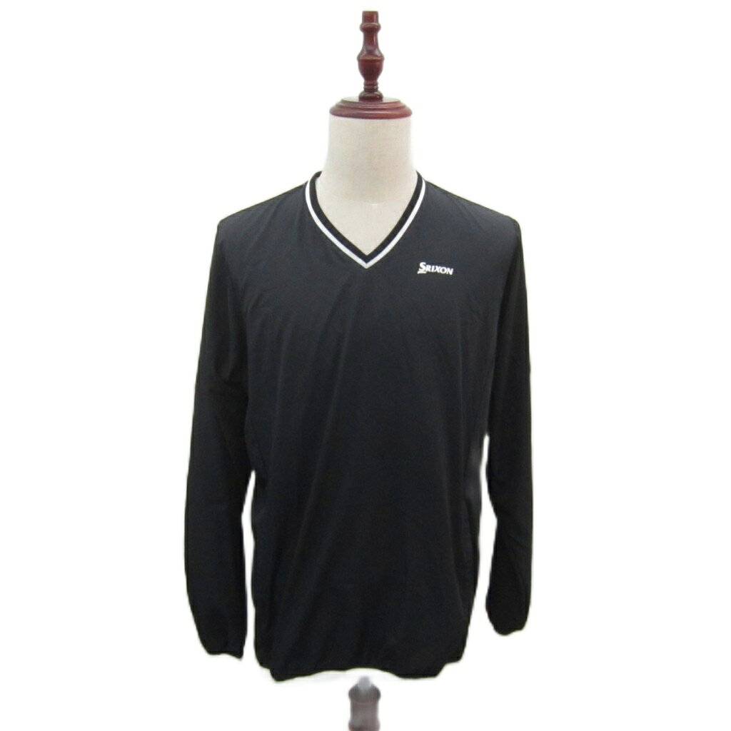 【中古】スリクソン SRIXON ゴルフウエア ジャケット ミドル丈 プルオーバー LL 黒 Vネック ロゴプリント /SY28 ■GY70 メンズ 【ベクトル 古着】 260724ブランドスリクソン SRIXON表記サイズLL実寸サイズ肩幅：44.5cm　身幅：58cm　着丈：76cm　袖丈：71cm　　素材表地 ポリエステル 袖裏地 ポリエステル 衿リブ部 ポリエステル ポリウレタン色黒仕様プルオーバー ロゴプリント状態使用感が少なく、かなり状態の良い商品です。 ※あくまでも中古品ですので掲載写真や記載内容をご確認いただき、ご理解の上ご購入ください。備考株式会社デサント商品のお問い合わせの回答を休止しております。＊各商品ページの商品詳細等をご確認の上ご購入ください。【中古】スリクソン SRIXON ゴルフウエア ジャケット ミドル丈 プルオーバー LL 黒 Vネック ロゴプリント /SY28 ■GY70 メンズ 【ベクトル 古着】 260724状態ランク　”A”詳細については、下記および「状態ランクについて」ページをご覧ください。未使用・新品の商品ほぼ新品同様の商品使用感が少なく、かなり状態の良い商品使用感はあるが、傷や汚れの少ない商品使用感の他、傷や汚れが見られる商品かなり大きな傷みがある難あり商品※S〜CランクはUSED品となりますので、使用感をご理解の上でご入札下さい。状態ランクについてinformationブランドスリクソン SRIXON表記サイズLL実寸サイズ肩幅：44.5cm　身幅：58cm　着丈：76cm　袖丈：71cm　　素材表地 ポリエステル 袖裏地 ポリエステル 衿リブ部 ポリエステル ポリウレタン色黒仕様プルオーバー ロゴプリント状態使用感が少なく、かなり状態の良い商品です。 ※あくまでも中古品ですので掲載写真や記載内容をご確認いただき、ご理解の上ご購入ください。備考株式会社デサント商品のお問い合わせの回答を休止しております。＊各商品ページの商品詳細等をご確認の上ご購入ください。本商品は一点物です他サイトや店舗にて販売している商品です。多少のお時間差にて欠品になることもございます。予めご了承頂ますようお願い致します。ベクトル・サイズガイドはこちらこの商品と同じブランドの商品を見る