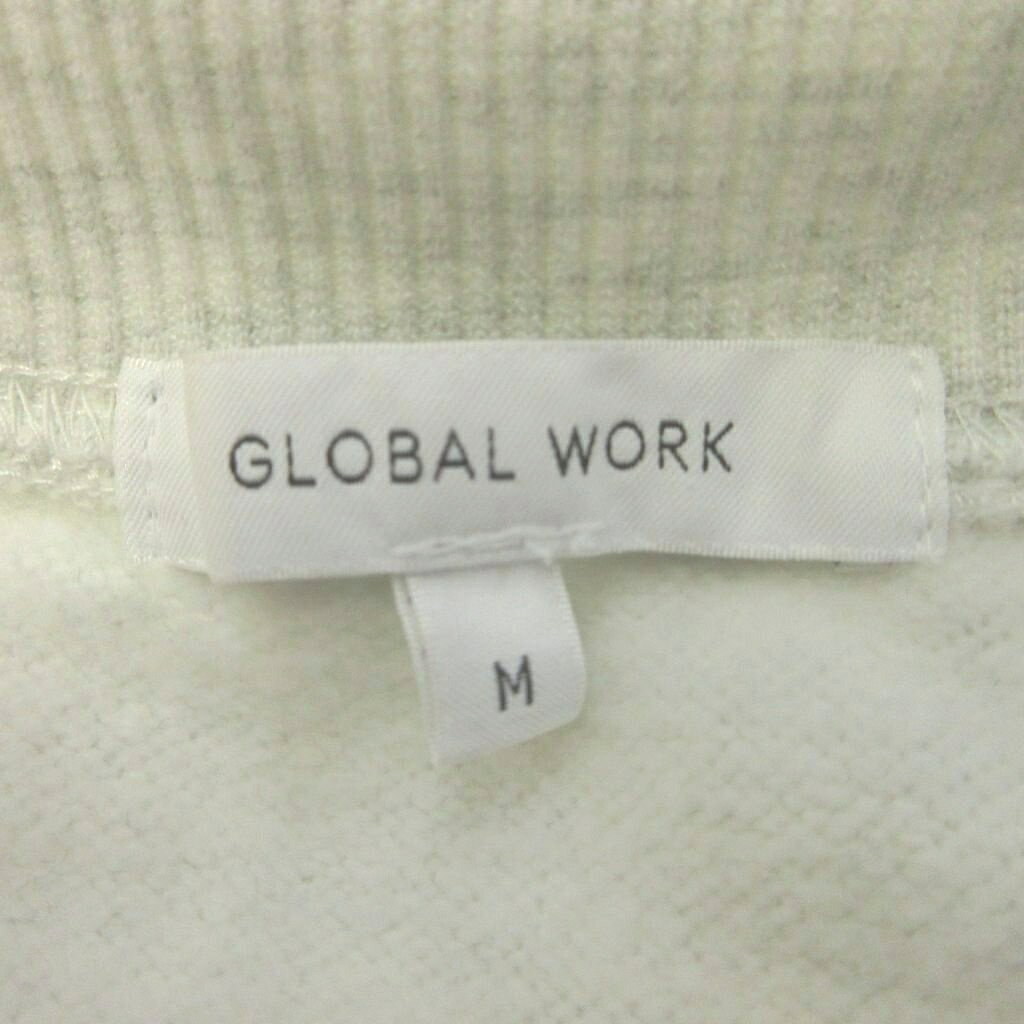 【中古】グローバルワーク GLOBAL WORK 裏起毛トレーナー スウェット M ライトグレー プリント ラウンドネック 長袖 トップス /YU ■GY08 レディース 【ベクトル 古着】 260722 auc-vector-21132820 ブランド古着の買取販売ベクトル サンプル画像3