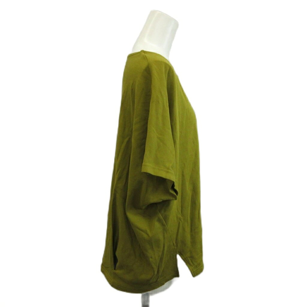 【中古】グローバルワーク GLOBAL WORK カットソー M 黄色 イエロー 緑 グリーン 無地 ラウンドネック 半袖 /KK ■GY08 レディース 【ベクトル 古着】 260723 auc-vector-21132875 ブランド古着の買取販売ベクトル サンプル画像2
