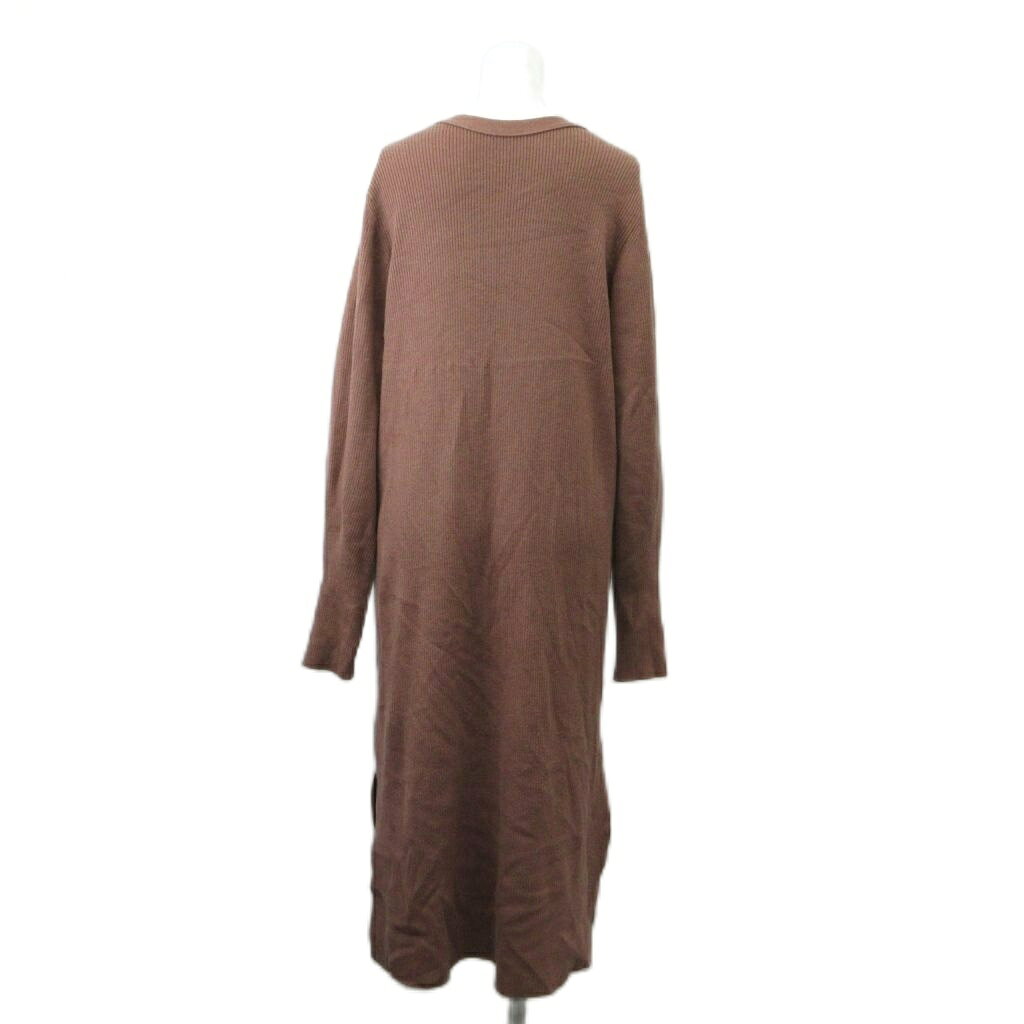 【中古】ミラオーウェン Mila Owen ロングワンピース 0 ピンク リブ編み 長袖 /RN ■GY08 レディース 【ベクトル 古着】 260718 auc-vector-21125510 ブランド古着の買取販売ベクトル サンプル画像3