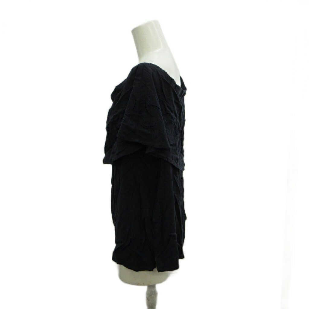 【中古】ミラオーウェン Mila Owen オフショルダー カットソー トップス Free 紺 ネイビー 半袖 エンブロイダリー /SH ■GY08 レディース 【ベクトル 古着】 260722 auc-vector-21133198 ブランド古着の買取販売ベクトル サンプル画像3