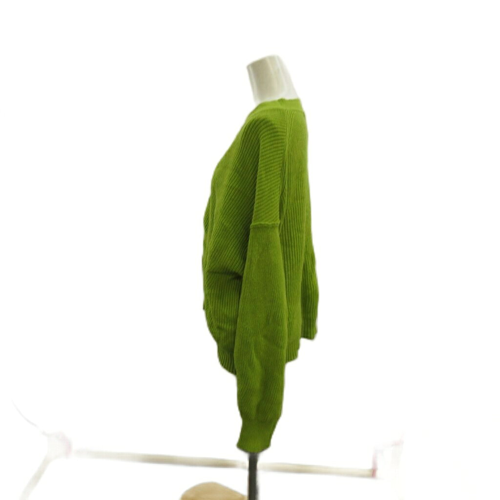 【中古】グローバルワーク GLOBAL WORK カーディガン ニット L 黄緑 Vネック 長袖 ボタン留め /KK ■GY75 レディース 【ベクトル 古着】 260723 auc-vector-21136208 ブランド古着の買取販売ベクトル サンプル画像2