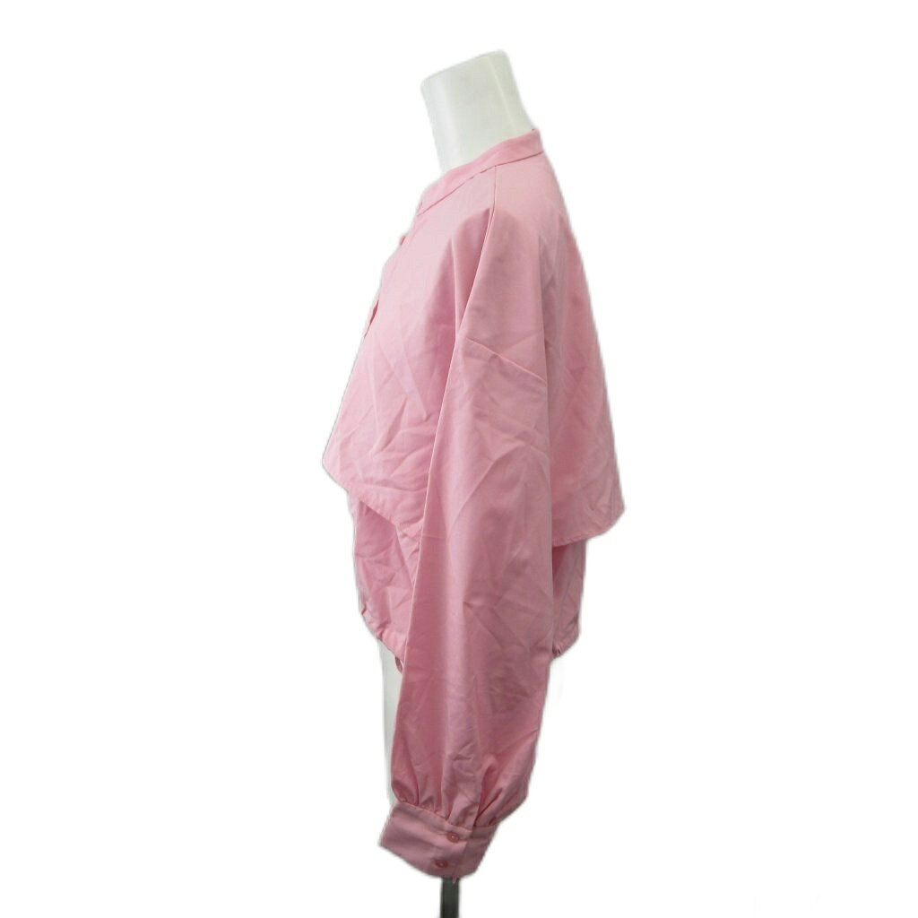 【中古】ロペピクニック ROPE Picnic シャツ ブラウス 38 ピンク バンドカラー 長袖 ドローストリング /NP ■ECC007 レディース 【ベクトル 古着】 260724 auc-vector-21144299 ブランド古着の買取販売ベクトル サンプル画像2