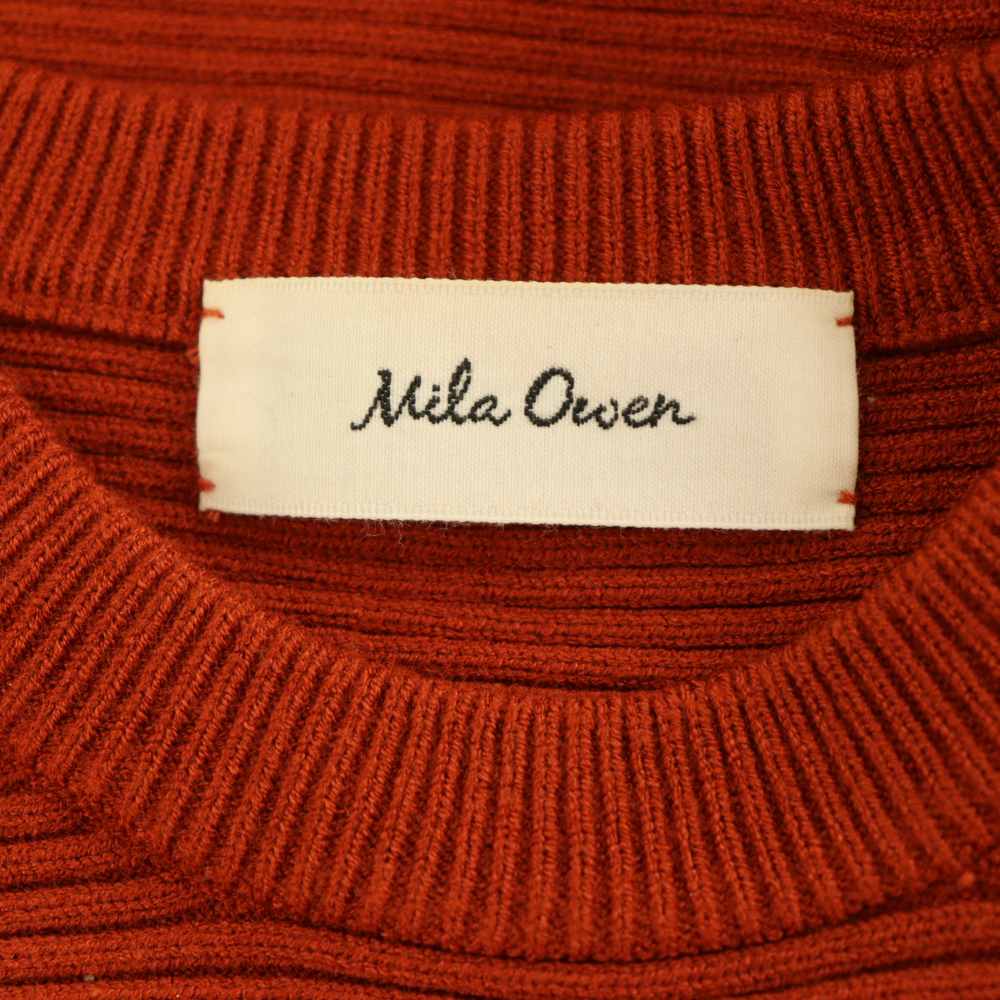 【中古】ミラオーウェン Mila Owen ニット セーター 七分袖 ドルマンスリーブ 0 レッド /MY ■OS ■ECC007 レディース 【ベクトル 古着】 260724 auc-vector-21136570 ブランド古着の買取販売ベクトル サンプル画像3