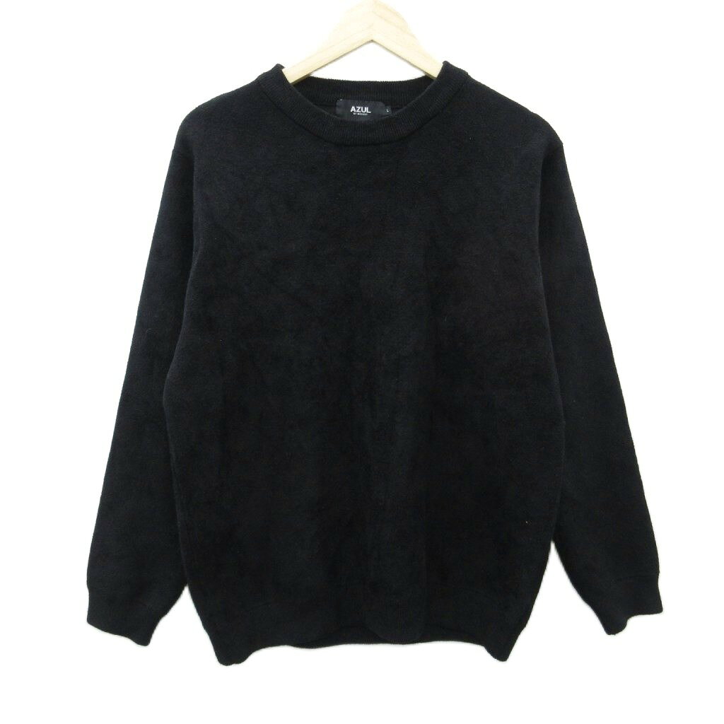 【中古】アズールバイマウジー AZUL by moussy ニット セーター L 黒 クルーネック 長袖 /SY29 ■GY75 メンズ 【ベクトル 古着】 260806ブランドアズールバイマウジー AZUL by moussy表記サイズL実寸サイズ肩幅：44.5cm　身幅：54cm　着丈：70cm　袖丈：61cm　　素材ナイロン レーヨン ポリエステル色黒仕様伸縮性あり状態使用感が少なく、かなり状態の良い商品です。 ※あくまでも中古品ですので掲載写真や記載内容をご確認いただき、ご理解の上ご購入ください。備考株式会社バロックジャパンリミテッド商品のお問い合わせの回答を休止しております。＊各商品ページの商品詳細等をご確認の上ご購入ください。【中古】アズールバイマウジー AZUL by moussy ニット セーター L 黒 クルーネック 長袖 /SY29 ■GY75 メンズ 【ベクトル 古着】 260806状態ランク　”A”詳細については、下記および「状態ランクについて」ページをご覧ください。未使用・新品の商品ほぼ新品同様の商品使用感が少なく、かなり状態の良い商品使用感はあるが、傷や汚れの少ない商品使用感の他、傷や汚れが見られる商品かなり大きな傷みがある難あり商品※S〜CランクはUSED品となりますので、使用感をご理解の上でご入札下さい。状態ランクについてinformationブランドアズールバイマウジー AZUL by moussy表記サイズL実寸サイズ肩幅：44.5cm　身幅：54cm　着丈：70cm　袖丈：61cm　　素材ナイロン レーヨン ポリエステル色黒仕様伸縮性あり状態使用感が少なく、かなり状態の良い商品です。 ※あくまでも中古品ですので掲載写真や記載内容をご確認いただき、ご理解の上ご購入ください。備考株式会社バロックジャパンリミテッド商品のお問い合わせの回答を休止しております。＊各商品ページの商品詳細等をご確認の上ご購入ください。本商品は一点物です他サイトや店舗にて販売している商品です。多少のお時間差にて欠品になることもございます。予めご了承頂ますようお願い致します。ベクトル・サイズガイドはこちらこの商品と同じブランドの商品を見る