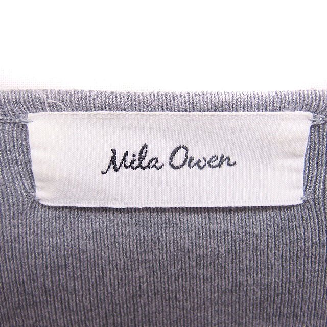 【中古】ミラオーウェン Mila Owen ベスト ニット プルオーバー Vネック F グレー /TT ■GY75 レディース 【ベクトル 古着】 260803 auc-vector-21166366 ブランド古着の買取販売ベクトル サンプル画像3