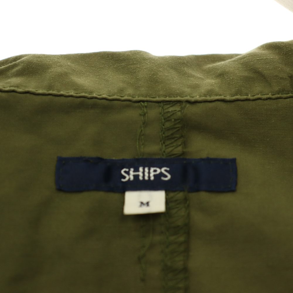 ブランド古着の買取販売ベクトルの【中古】シップス SHIPS ジャケット フード ジップアップ M カーキ /DO ■GY70 メンズ 【ベクトル 古着】 260810｜アングル3