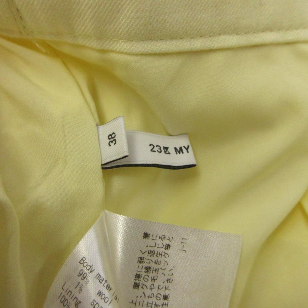 【中古】23区 オンワード樫山 カジュアルテーパードパンツ 38 レモンイエロー /RY ■GY75 レディース 【ベクトル 古着】 260916 auc-vector-21269757 ブランド古着の買取販売ベクトル サンプル画像3