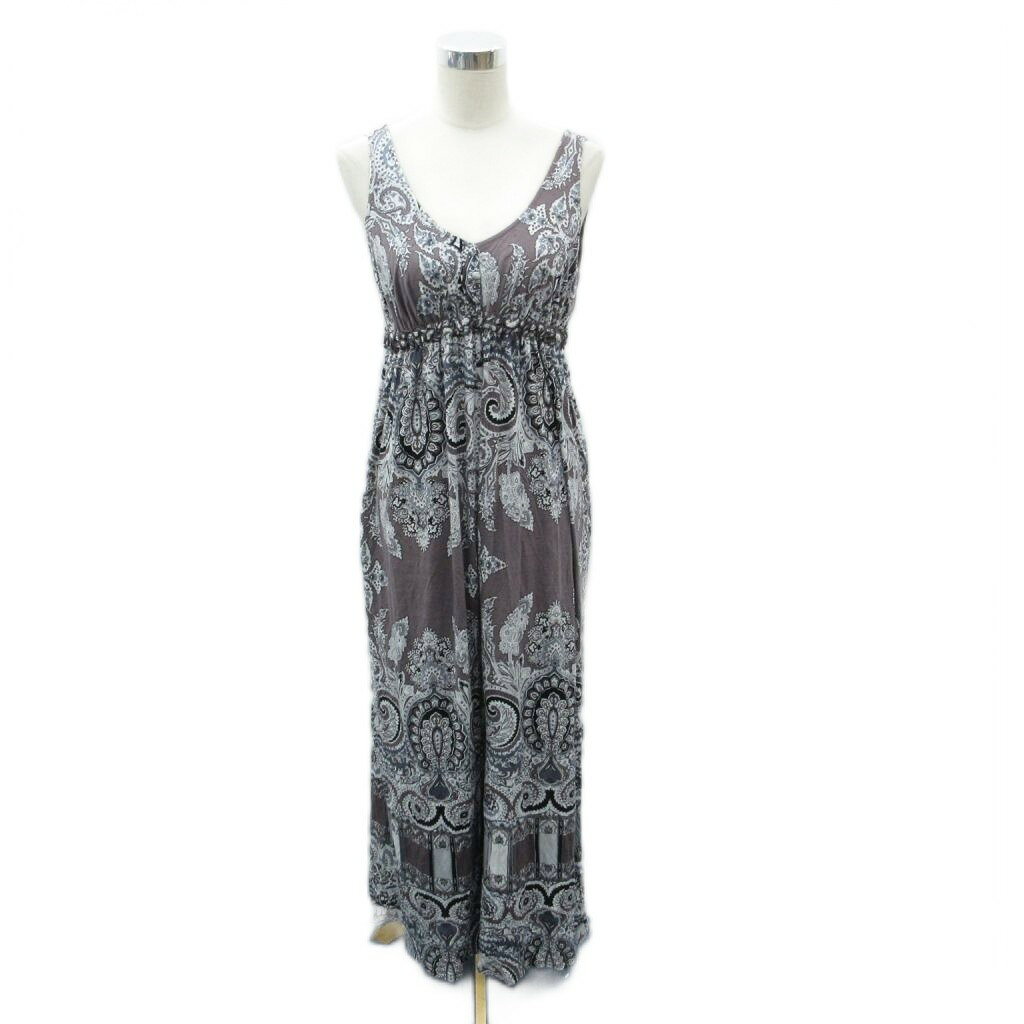 【中古】ロイヤルパーティー ROYAL PARTY オールインワン コンビネゾン ロング丈 38 M グレー 茶 ペイズリー柄 Vネック ノースリーブ ワイドパンツ /SY51 ■ECA008 レディース 【ベクトル 古着】 260814ブランドロイヤルパーティー ROYAL PARTY表記サイズ38（日本サイズM相当）実寸サイズ肩幅：ーcm　身幅：43cm　総丈：135cm　袖丈：ーcm　ウエスト：70〜cm　もも幅：45cm　裾幅：43cm　股上：45cm　股下：66cm　　素材レーヨン 綿色グレー・茶仕様伸縮性あり 前ポケット×2状態使用感が少なく、かなり状態の良い商品です。 ※あくまでも中古品ですので掲載写真や記載内容をご確認いただき、ご理解の上ご購入ください。備考KEIZAN CO.,LTD 商品のお問い合わせの回答を休止しております。＊各商品ページの商品詳細等をご確認の上ご購入ください。【中古】ロイヤルパーティー ROYAL PARTY オールインワン コンビネゾン ロング丈 38 M グレー 茶 ペイズリー柄 Vネック ノースリーブ ワイドパンツ /SY51 ■ECA008 レディース 【ベクトル 古着】 260814状態ランク　”A”詳細については、下記および「状態ランクについて」ページをご覧ください。未使用・新品の商品ほぼ新品同様の商品使用感が少なく、かなり状態の良い商品使用感はあるが、傷や汚れの少ない商品使用感の他、傷や汚れが見られる商品かなり大きな傷みがある難あり商品※S〜CランクはUSED品となりますので、使用感をご理解の上でご入札下さい。状態ランクについてinformationブランドロイヤルパーティー ROYAL PARTY表記サイズ38（日本サイズM相当）実寸サイズ肩幅：ーcm　身幅：43cm　総丈：135cm　袖丈：ーcm　ウエスト：70〜cm　もも幅：45cm　裾幅：43cm　股上：45cm　股下：66cm　　素材レーヨン 綿色グレー・茶仕様伸縮性あり 前ポケット×2状態使用感が少なく、かなり状態の良い商品です。 ※あくまでも中古品ですので掲載写真や記載内容をご確認いただき、ご理解の上ご購入ください。備考KEIZAN CO.,LTD 商品のお問い合わせの回答を休止しております。＊各商品ページの商品詳細等をご確認の上ご購入ください。本商品は一点物です他サイトや店舗にて販売している商品です。多少のお時間差にて欠品になることもございます。予めご了承頂ますようお願い致します。ベクトル・サイズガイドはこちらこの商品と同じブランドの商品を見る