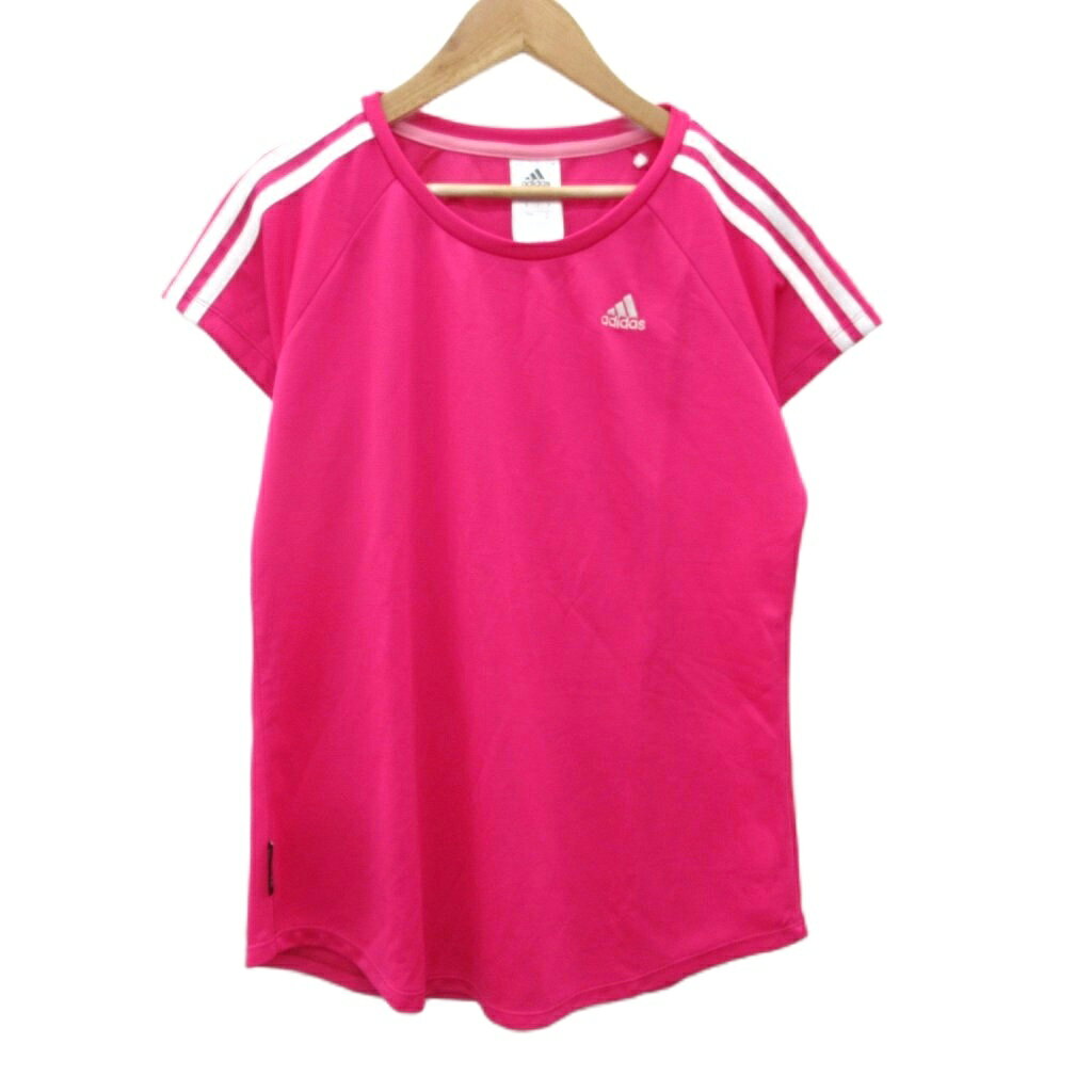 【中古】アディダス adidas スポーツウエア カットソー OT マゼンタ 半袖 ラウンドネック ライン /HO54 ■ECD008 レディース 【ベクトル 古着】 260821ブランドアディダス adidas表記サイズOT実寸サイズ身幅：45.5cm　着丈：64cm　ゆき丈：30cm　　素材ポリエステル色マゼンタ仕様伸縮性あり 透け感なし状態使用感が少なく、かなり状態の良い商品です。 ※あくまでも中古品ですので掲載写真や記載内容をご確認いただき、ご理解の上ご購入ください。備考アディダスジャパン株式会社商品のお問い合わせの回答を休止しております。＊各商品ページの商品詳細等をご確認の上ご購入ください。【中古】アディダス adidas スポーツウエア カットソー OT マゼンタ 半袖 ラウンドネック ライン /HO54 ■ECD008 レディース 【ベクトル 古着】 260821状態ランク　”A”詳細については、下記および「状態ランクについて」ページをご覧ください。未使用・新品の商品ほぼ新品同様の商品使用感が少なく、かなり状態の良い商品使用感はあるが、傷や汚れの少ない商品使用感の他、傷や汚れが見られる商品かなり大きな傷みがある難あり商品※S〜CランクはUSED品となりますので、使用感をご理解の上でご入札下さい。状態ランクについてinformationブランドアディダス adidas表記サイズOT実寸サイズ身幅：45.5cm　着丈：64cm　ゆき丈：30cm　　素材ポリエステル色マゼンタ仕様伸縮性あり 透け感なし状態使用感が少なく、かなり状態の良い商品です。 ※あくまでも中古品ですので掲載写真や記載内容をご確認いただき、ご理解の上ご購入ください。備考アディダスジャパン株式会社商品のお問い合わせの回答を休止しております。＊各商品ページの商品詳細等をご確認の上ご購入ください。本商品は一点物です他サイトや店舗にて販売している商品です。多少のお時間差にて欠品になることもございます。予めご了承頂ますようお願い致します。ベクトル・サイズガイドはこちらこの商品と同じブランドの商品を見る