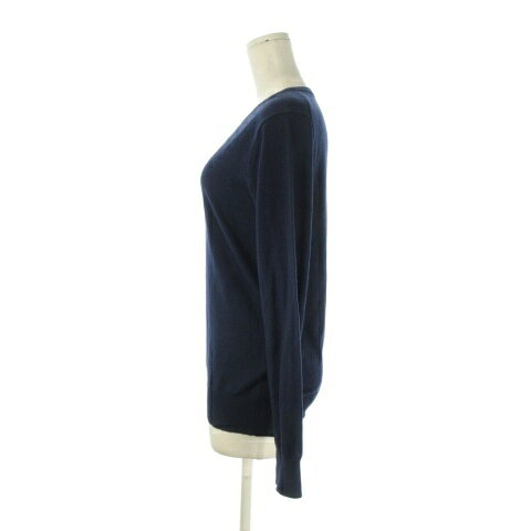 【中古】ナノユニバース nano universe CASHMERE BLEND ニット セーター S 紺 ネイビー Vネック 長袖 無地 /CK26 ■GY08 レディース 【ベクトル 古着】 260827 auc-vector-21225572 ブランド古着の買取販売ベクトル サンプル画像3