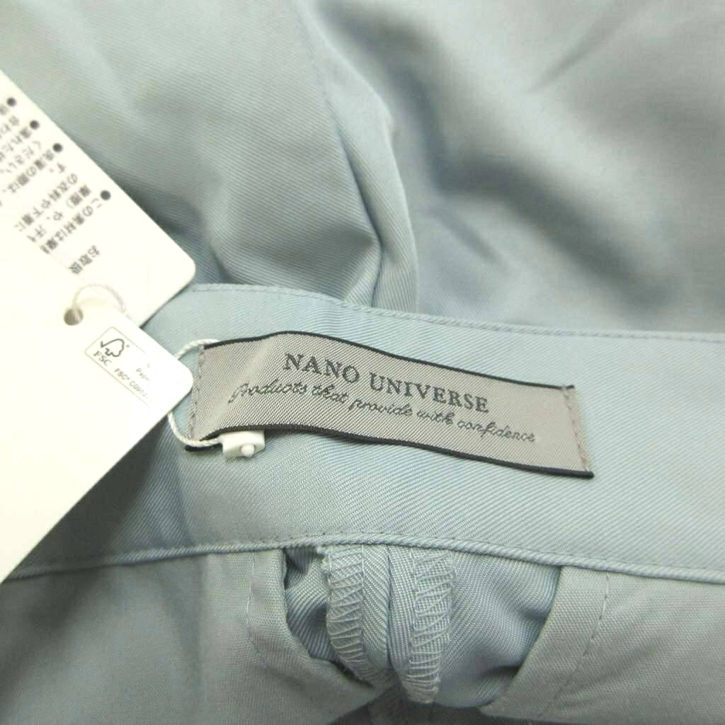 【中古】ナノユニバース nano universe パンツ Free 青 ブルー プリーツ ハイウエスト /RN ■GY70 レディース 【ベクトル 古着】 260827 auc-vector-21217399 ブランド古着の買取販売ベクトル サンプル画像3