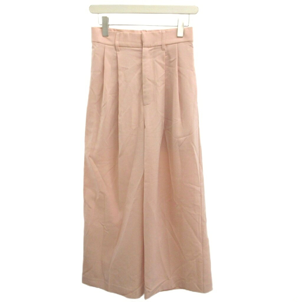 【中古】ミラオーウェン Mila Owen ワイドパンツ タック 0 サーモンピンク /YG ■GY70 レディース 【ベクトル 古着】 260827 auc-vector-21218089 ブランド古着の買取販売ベクトル パッケージ画像