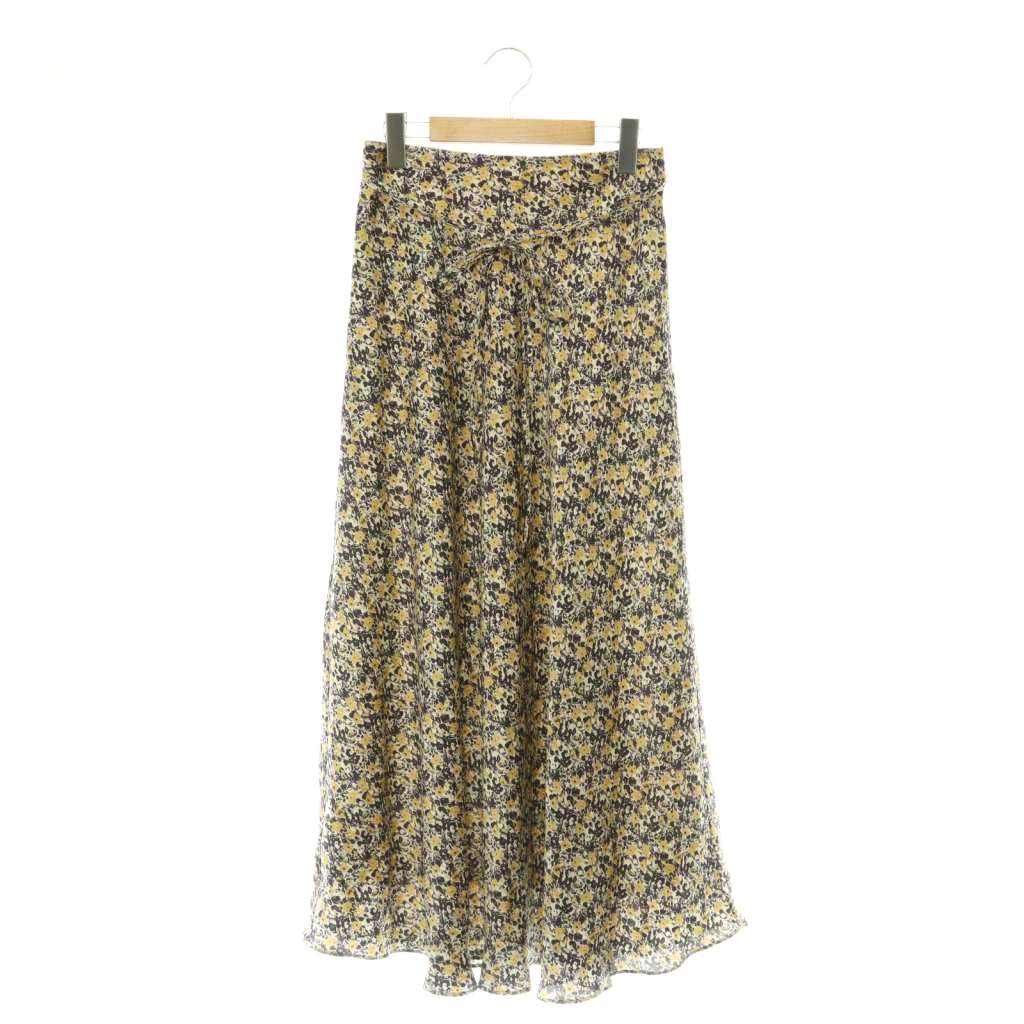 【中古】ミラオーウェン Mila Owen フレアスカート ロング 花柄 1 紫 パープル /HS ■GY70 レディース 【ベクトル 古着】 260901 auc-vector-21231061 ブランド古着の買取販売ベクトル パッケージ画像