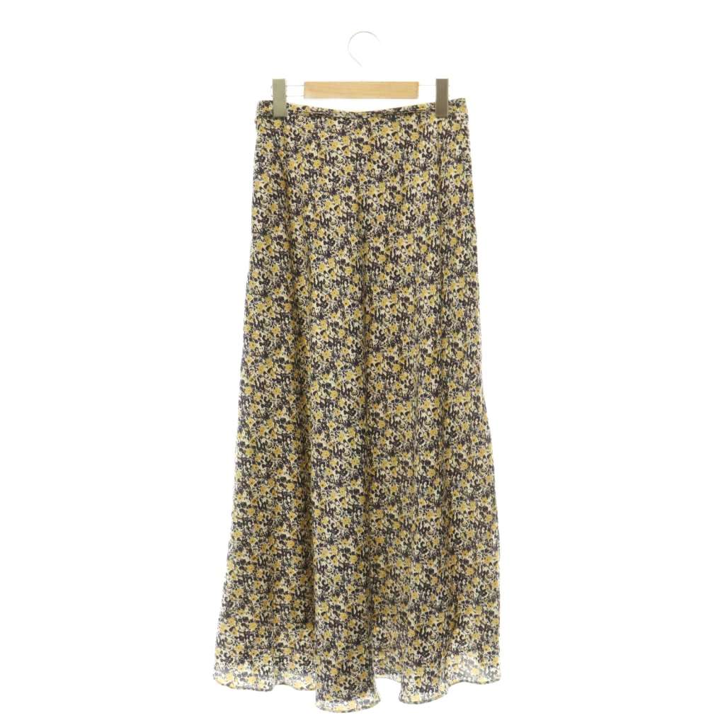 【中古】ミラオーウェン Mila Owen フレアスカート ロング 花柄 1 紫 パープル /HS ■GY70 レディース 【ベクトル 古着】 260901 auc-vector-21231061 ブランド古着の買取販売ベクトル サンプル画像2
