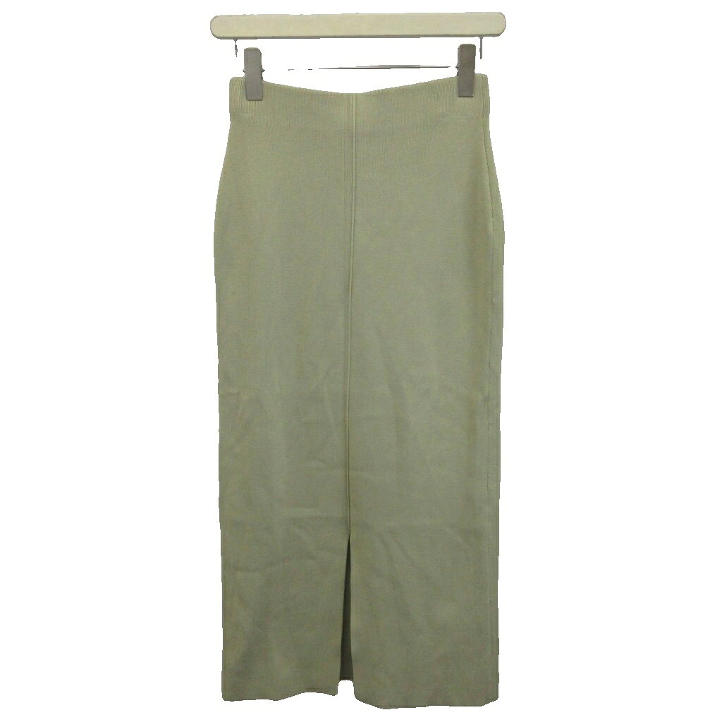 【中古】ミラオーウェン Mila Owen ニットタイトスカート ロング丈 0 ライトグリーン スリット /NP ■GY70 レディース 【ベクトル 古着】 260829 auc-vector-21235372 ブランド古着の買取販売ベクトル サンプル画像2